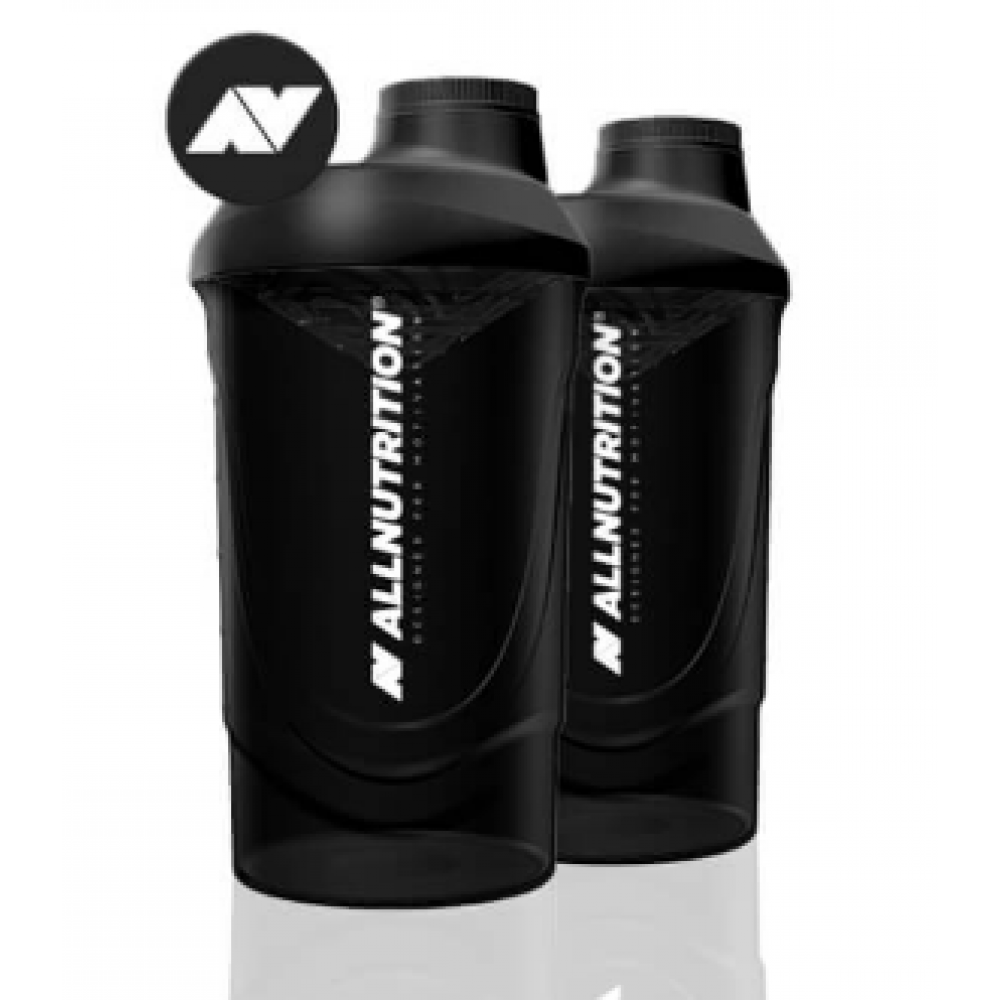 Shaker - 600ml Black 2LOGO