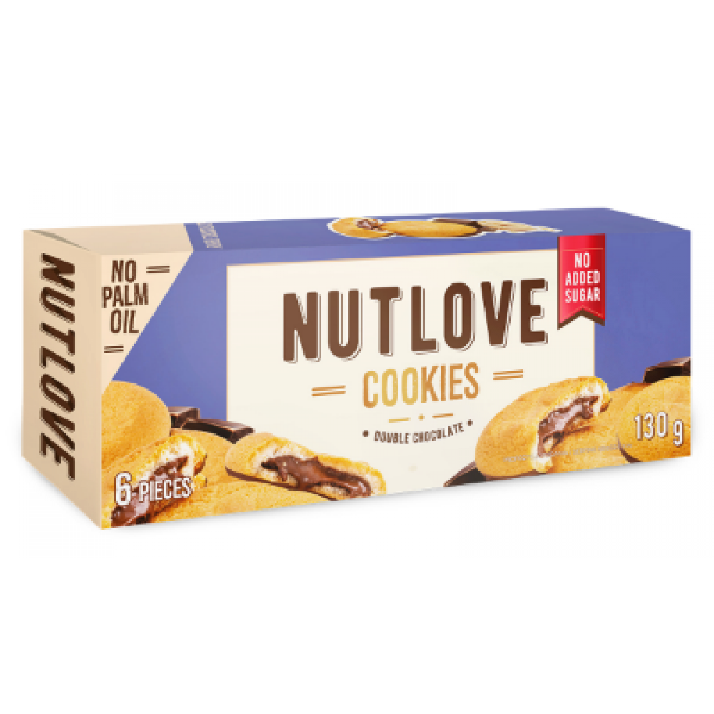 Nutlove Cookies -130g Double Chocolate