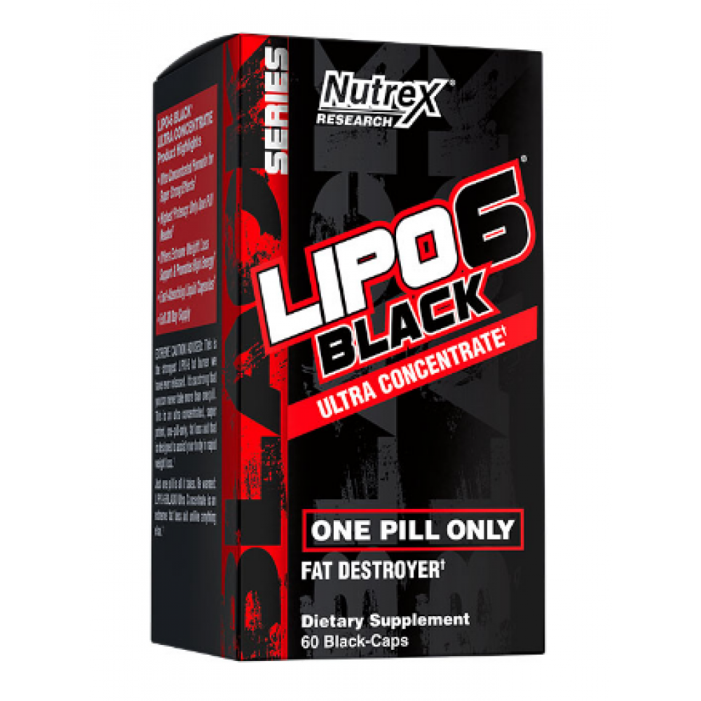 Lipo 6 Black Ultra Concentrate - 60 caps