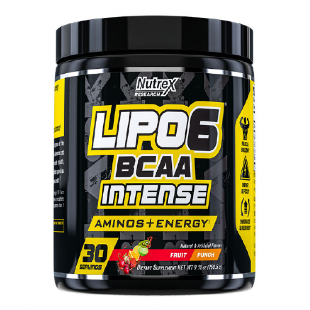 Lipo-6 BCAA Intense - 30srv Watermelon