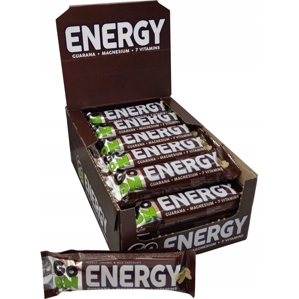 GoOn ENERGI Guarana - 24x50g Snickers