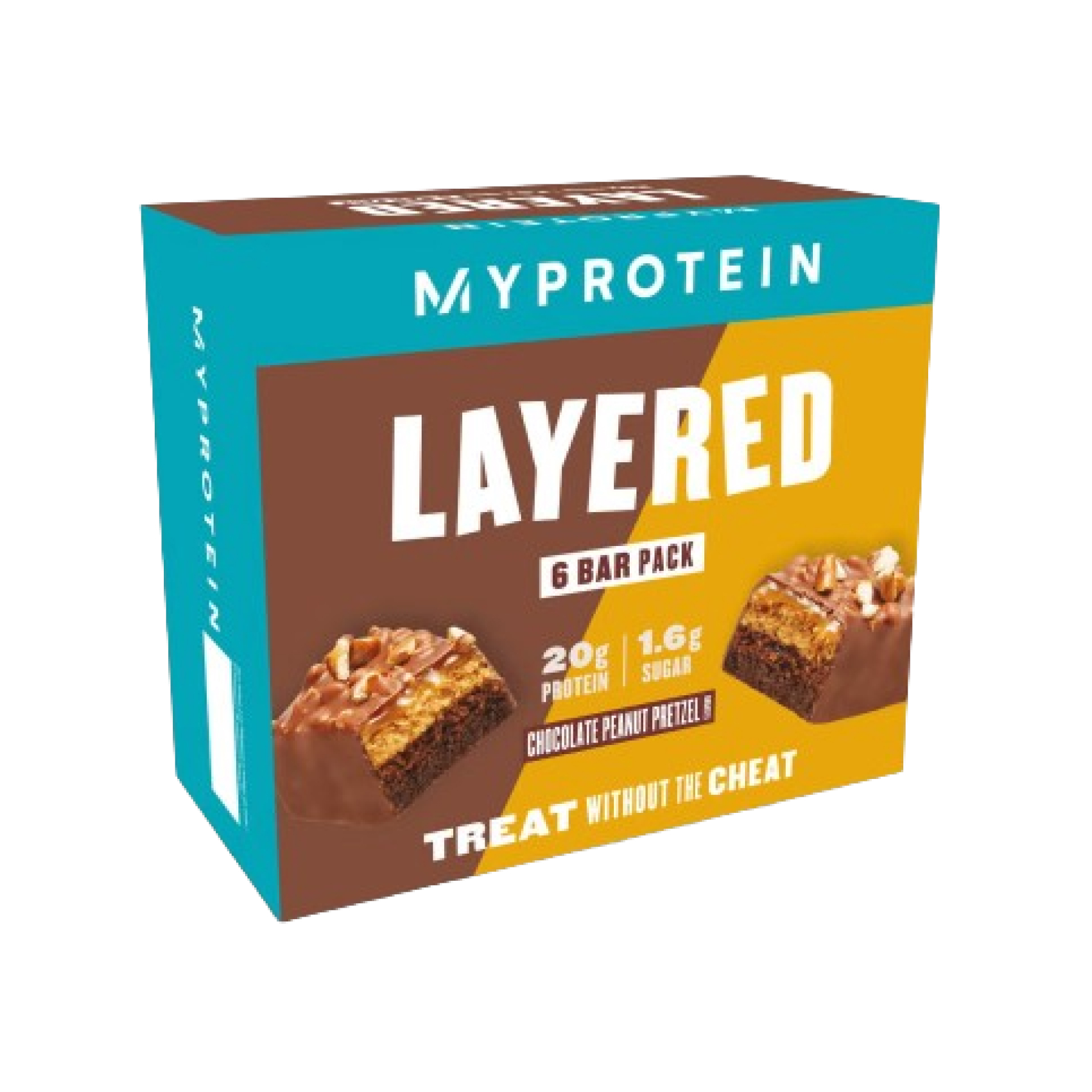 Layered Bar - 12x60g Chocolate Peanut Pretzel