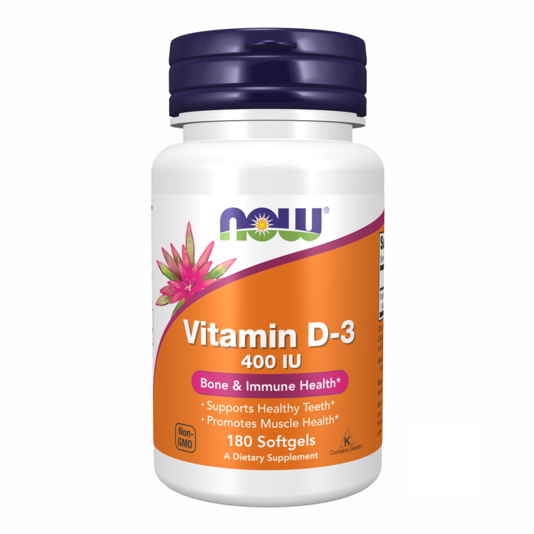 VIT D-3 400 IU - 180 sgels