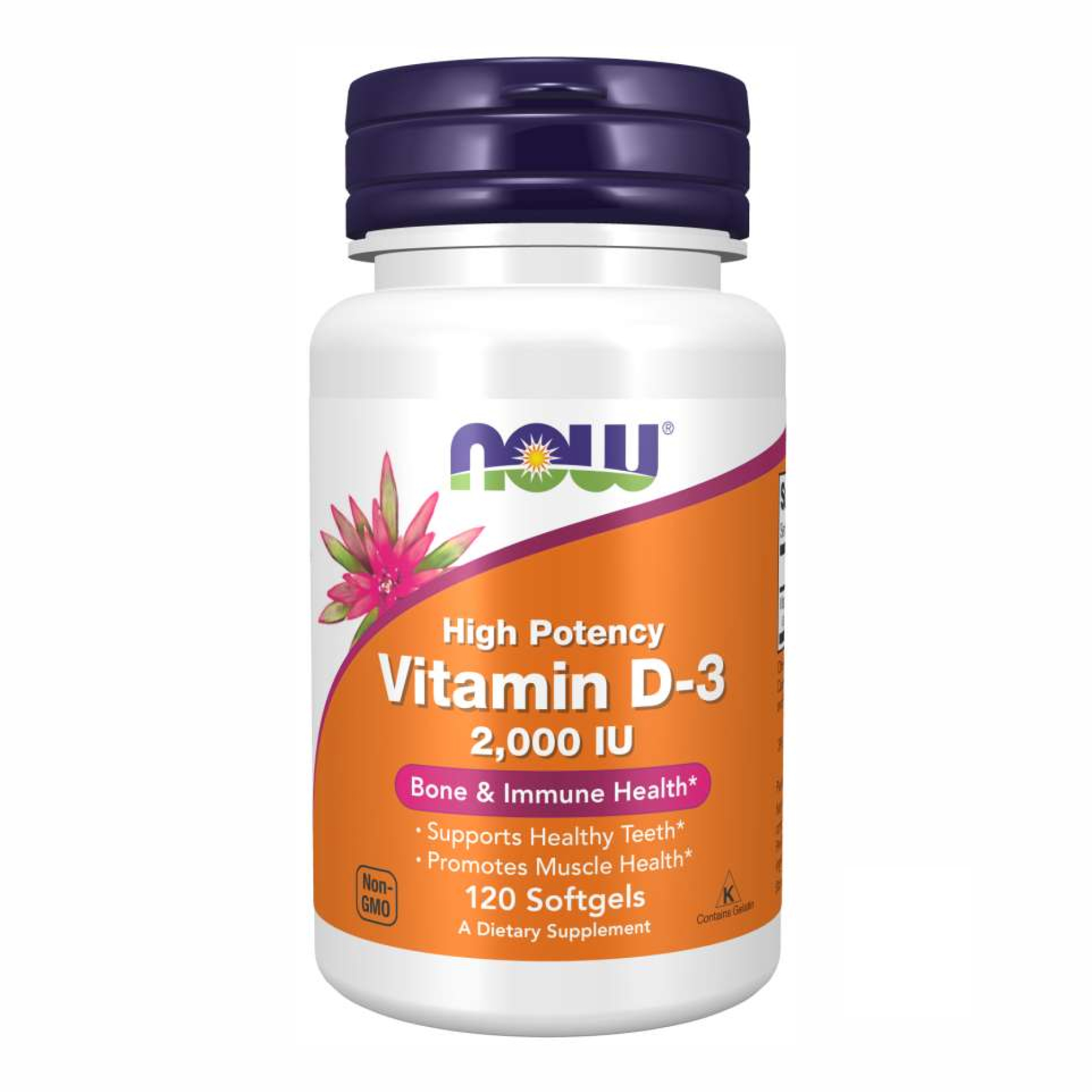 VIT D-3 2000IU - 120 sgels