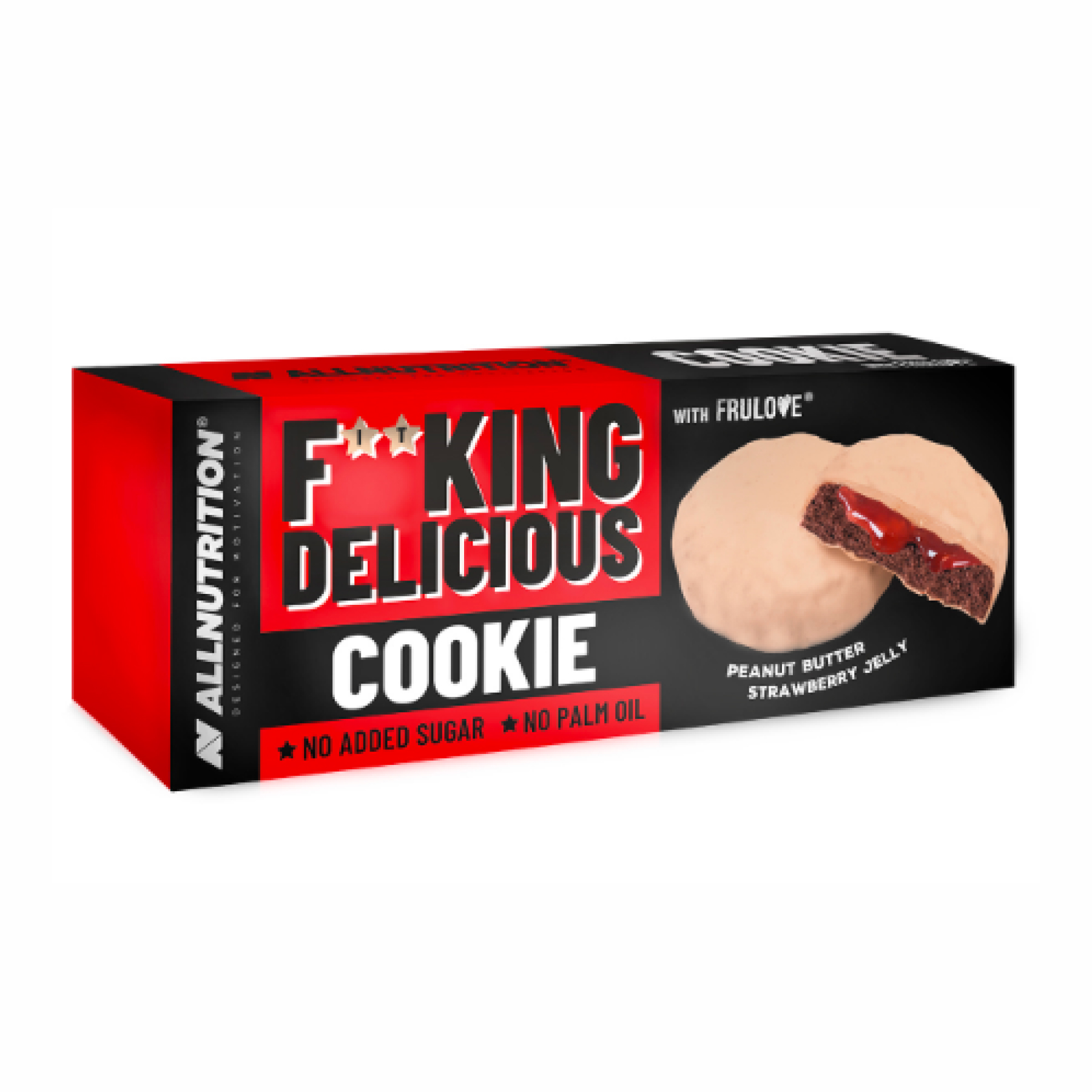 Fitking Delicious Cookie -128g Peanut Butter Strawberry Jelly