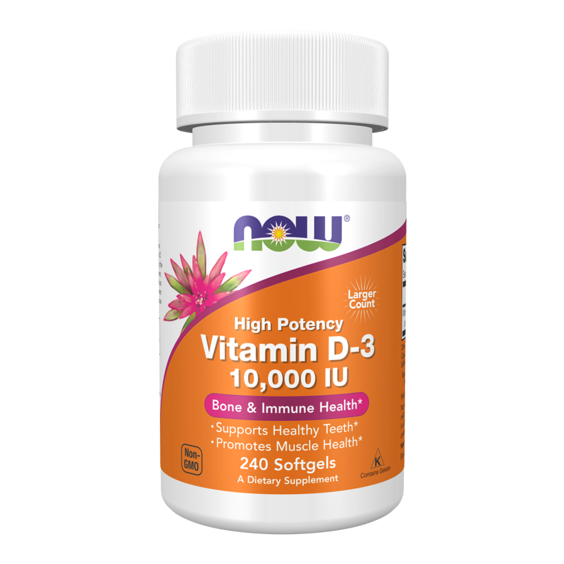 VIT D-3 10,000 IU - 240 sgels