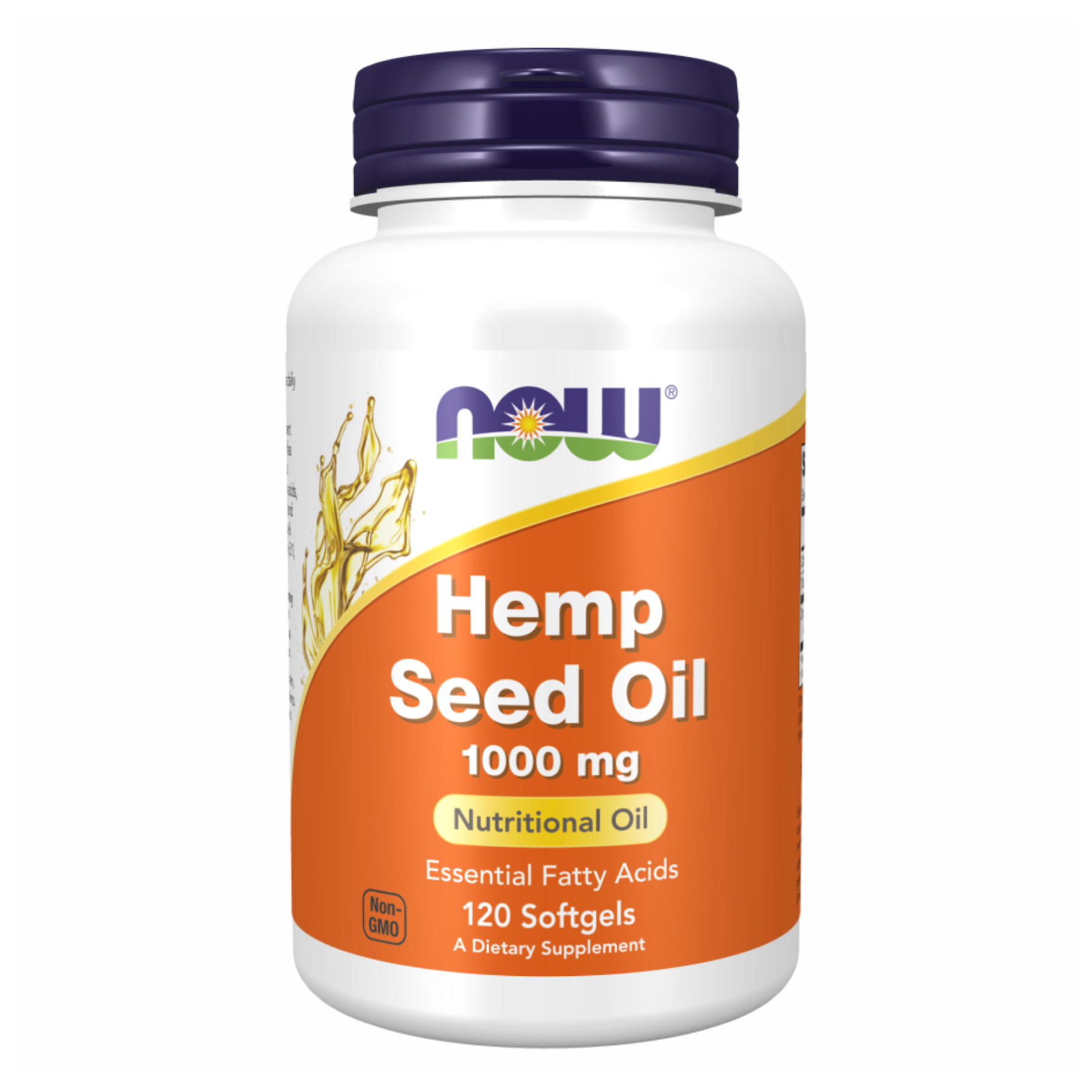 Hemp Seed Oil 1000 mg - 120 Softgels