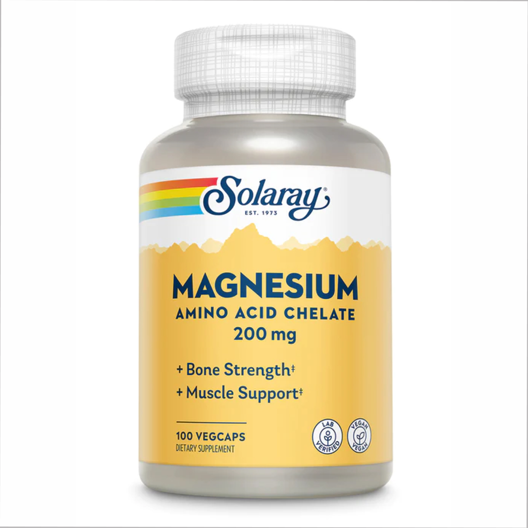 Magnesium 200mg - 100 vcaps