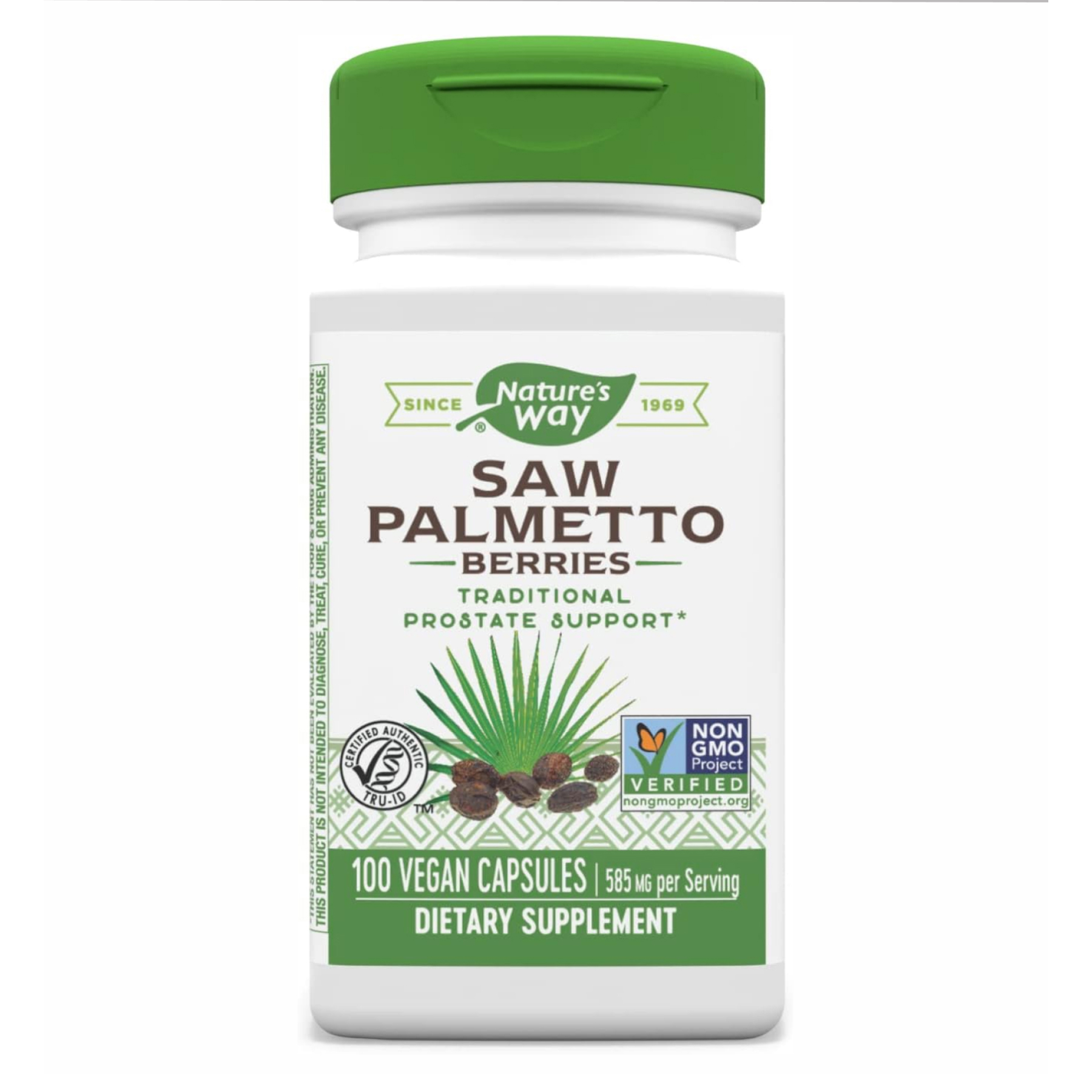 Saw Palmetto Berries - 100 vcaps