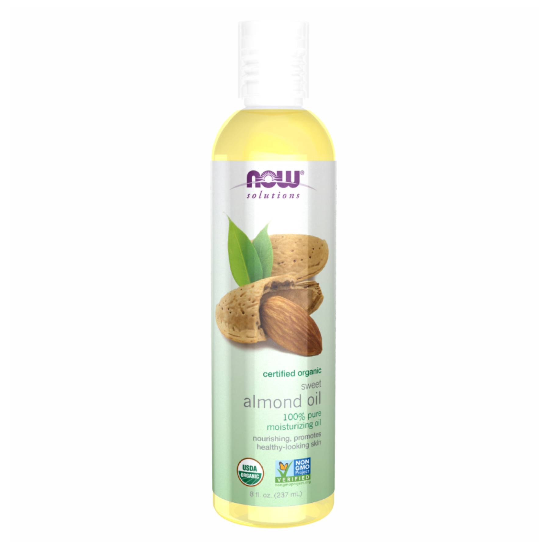 Organic Almond Oil - 8 oz