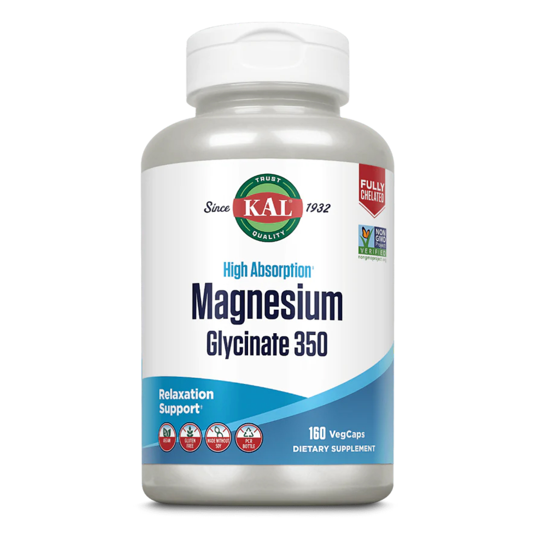 Magnesium Glycinate 350 - 160 veg caps