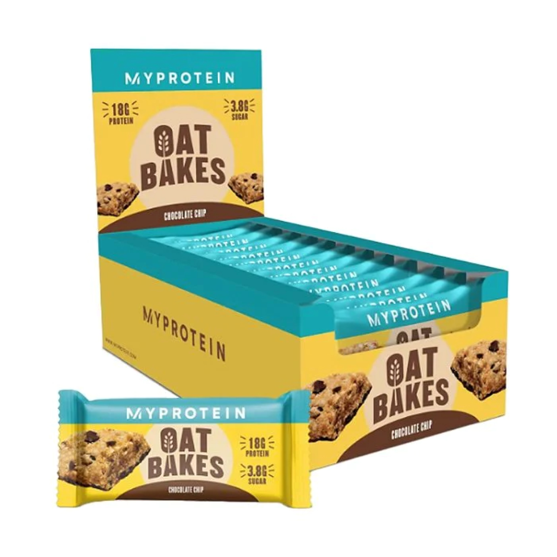 Oat Bakes - 12x75g Chocolate Chip