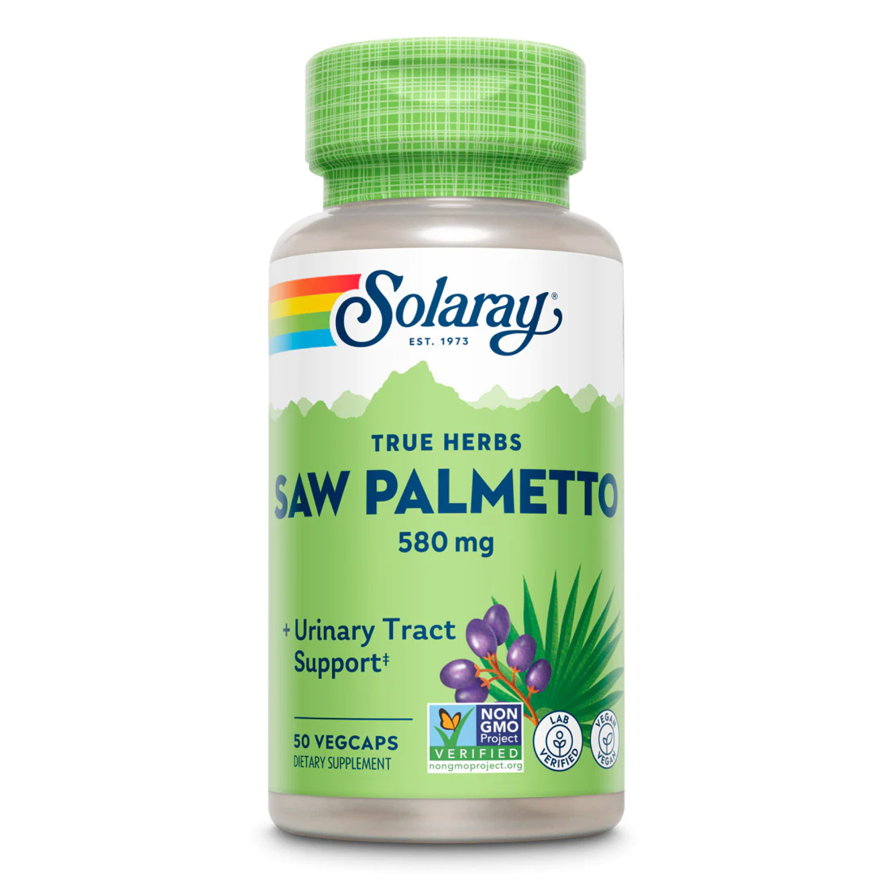 Saw Palmetto Berry 580mg - 50 vcaps