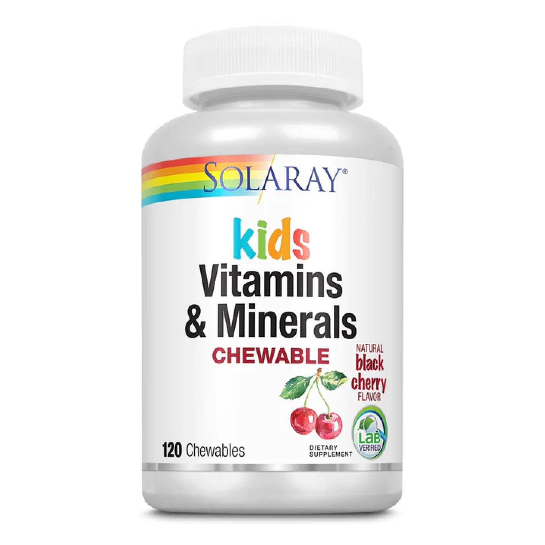 Kids Vitamins & Minerals - 120 chewables Black Cherry