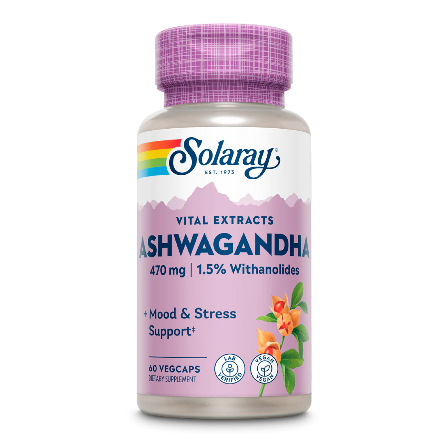 Ashwaganda Root Extract 470mg - 60vcaps