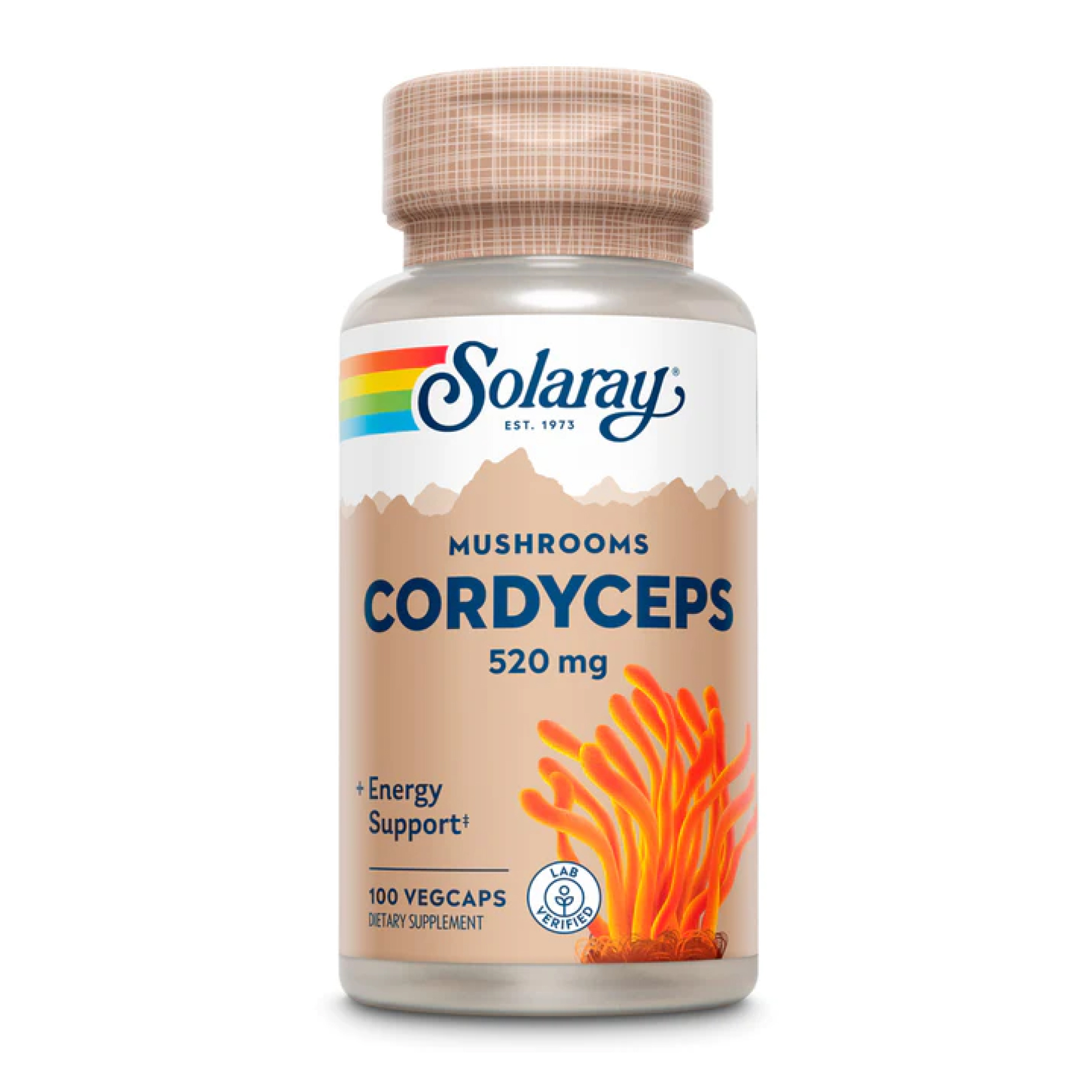 Cordyceps Mushroom 520mg - 100 vcaps