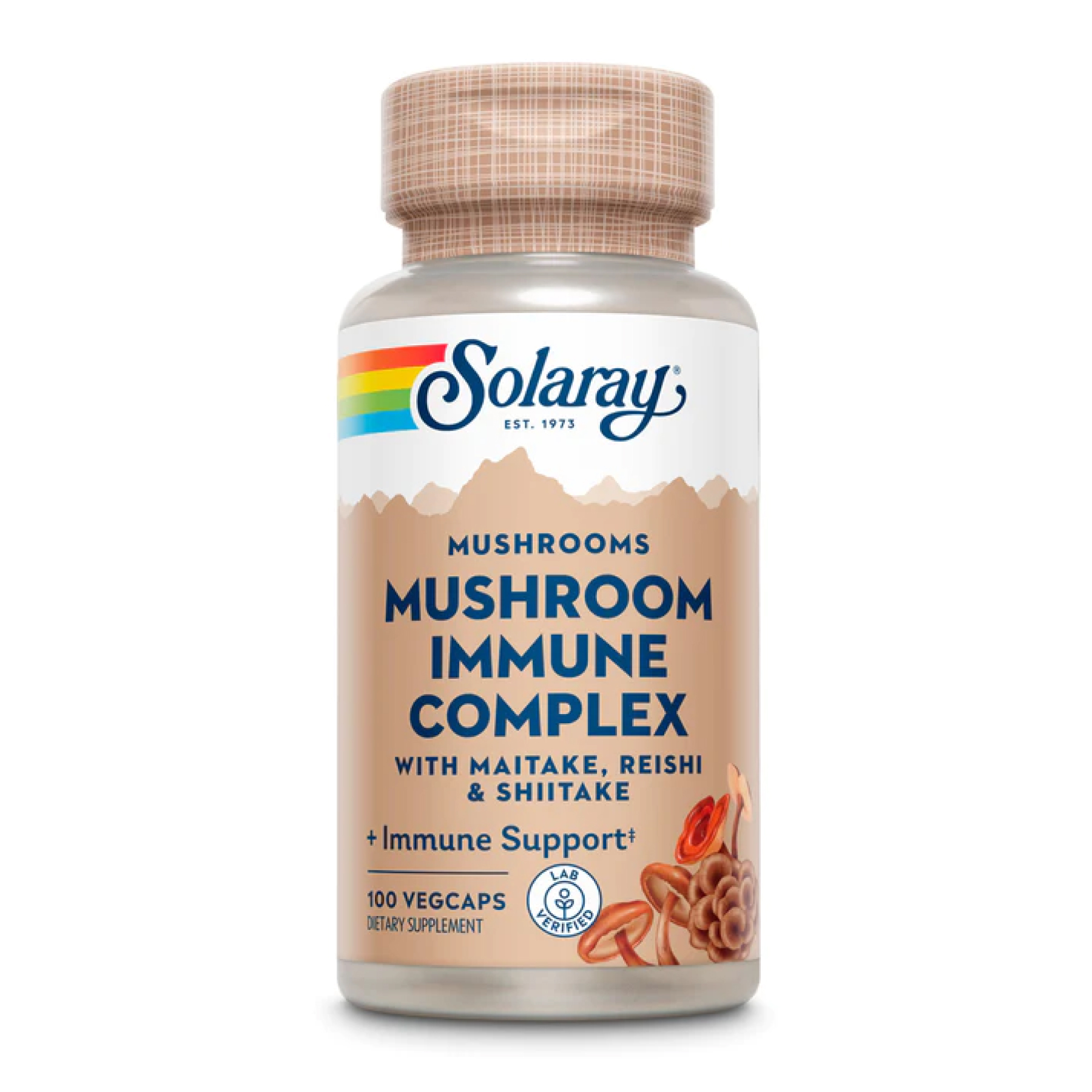 Mushroom Immune Complex 600mg - 100 vcaps