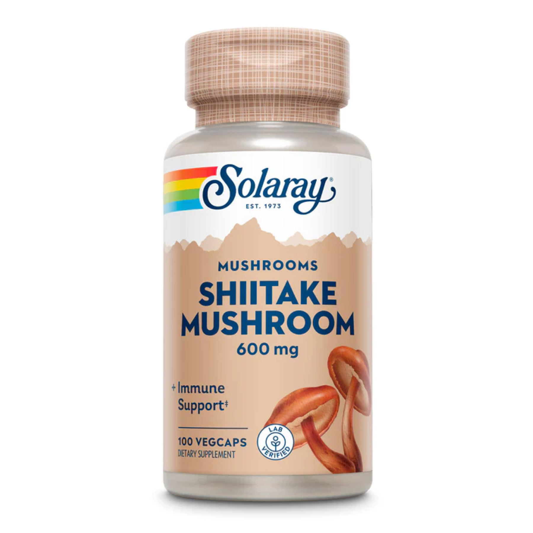 Shiitake Mushroom 600mg - 100 vcaps