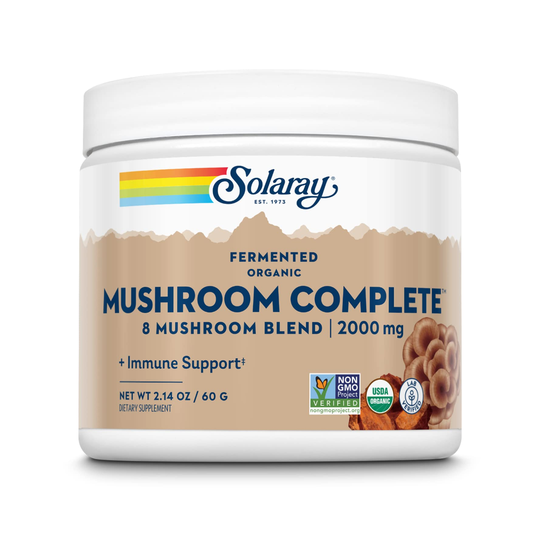 Organic Fermented Mushroom Complete 2000mg - 60g