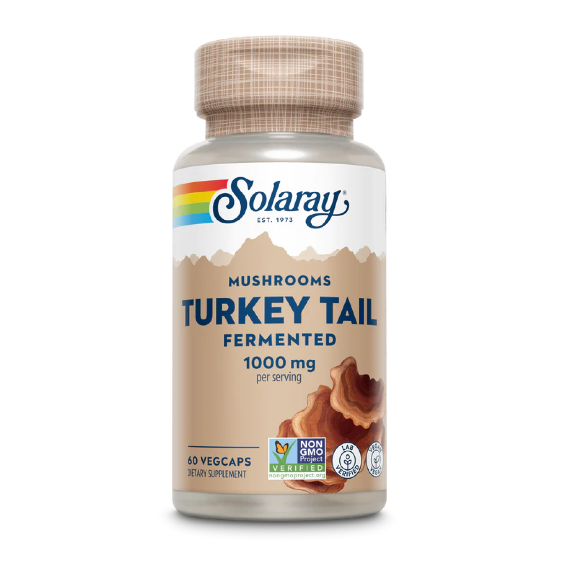 Org Grown Fermented Turkey Tall 500mg - 60 vcaps