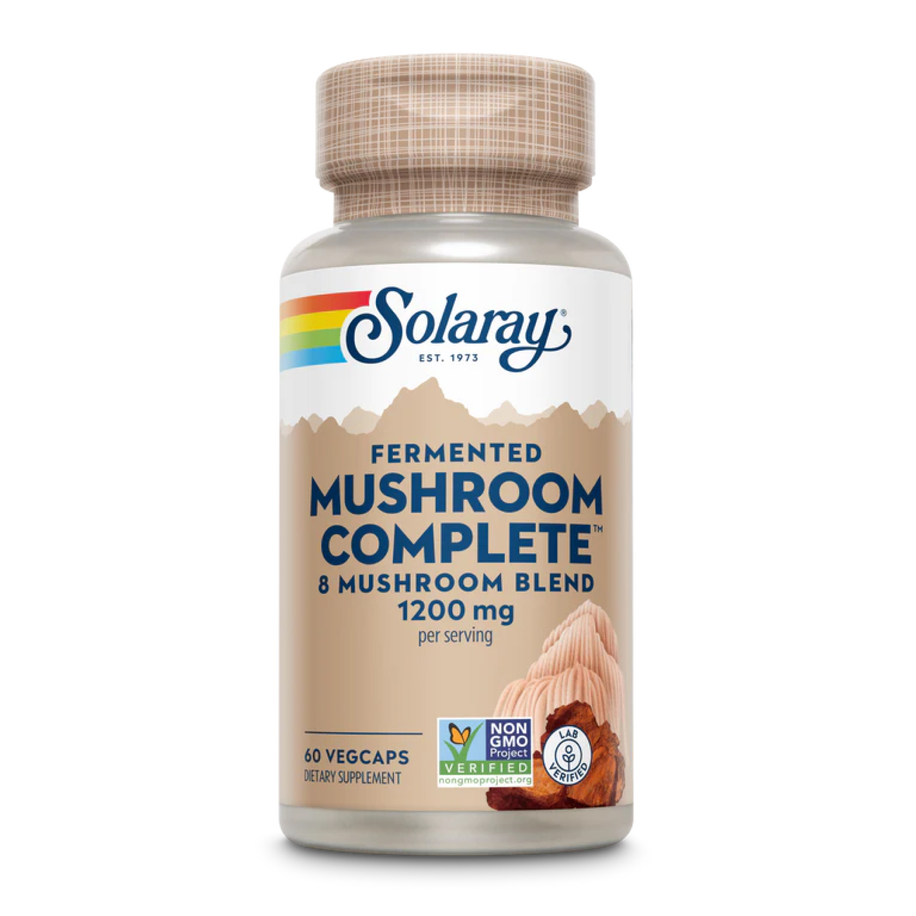 Org Grown Mushroom Complete 1200mg - 60 vcaps