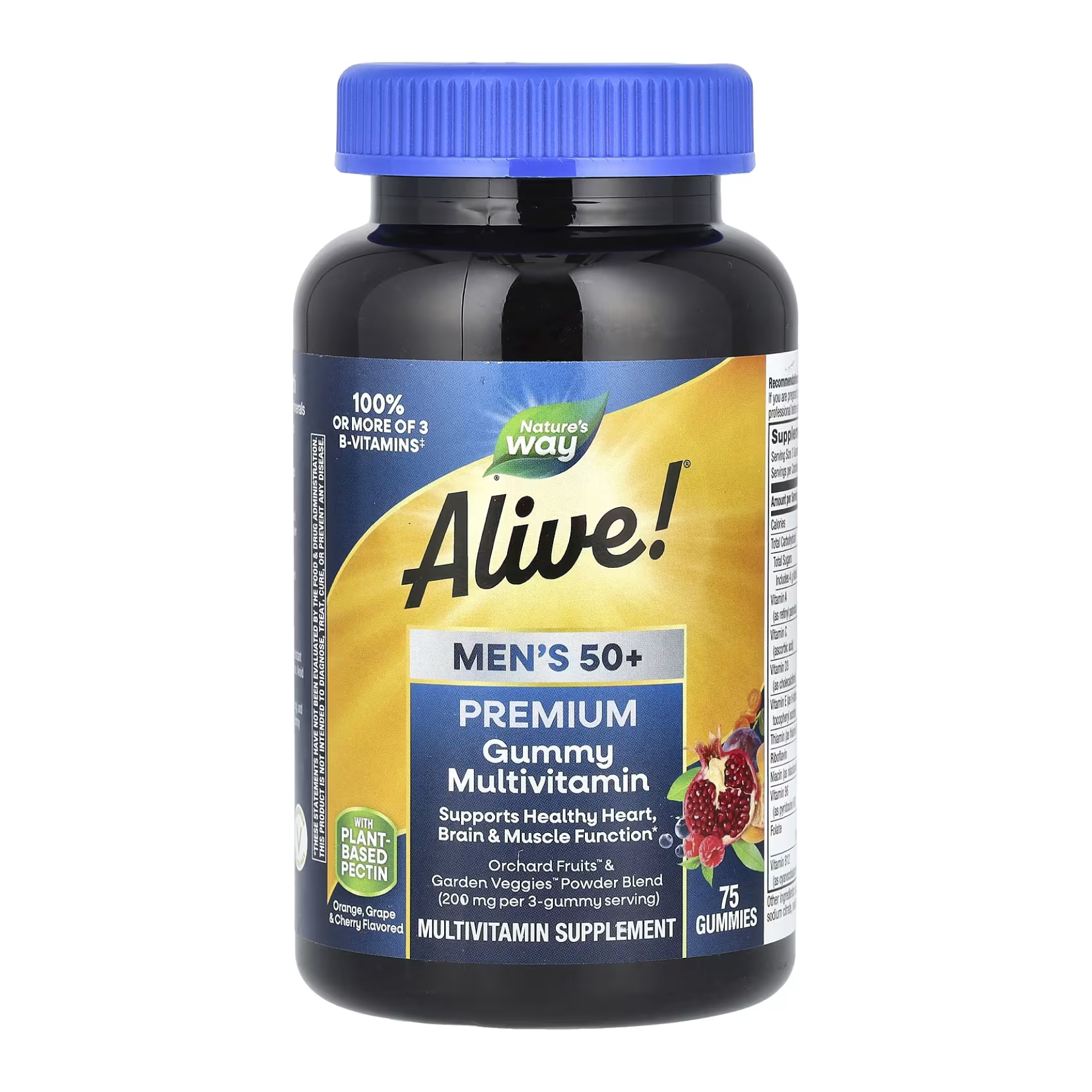 Alive!® Men's 50+ Gummy - 75 gummies