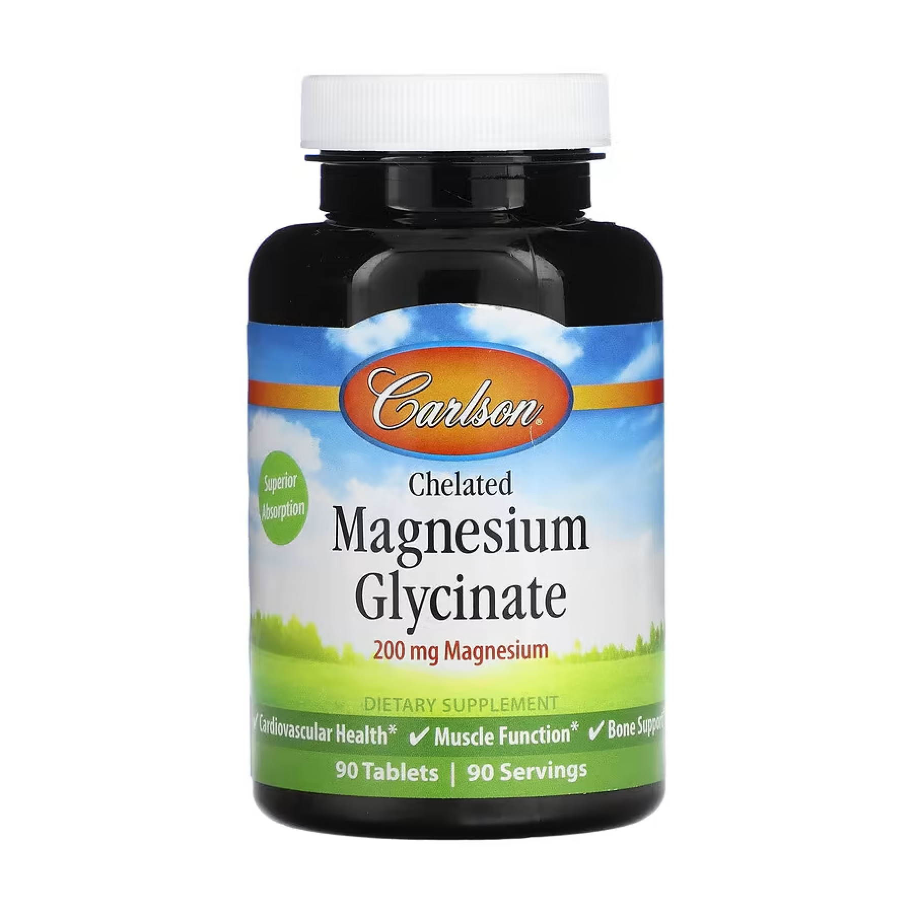 Chelated Magnesium Glycinate - 90 tabs