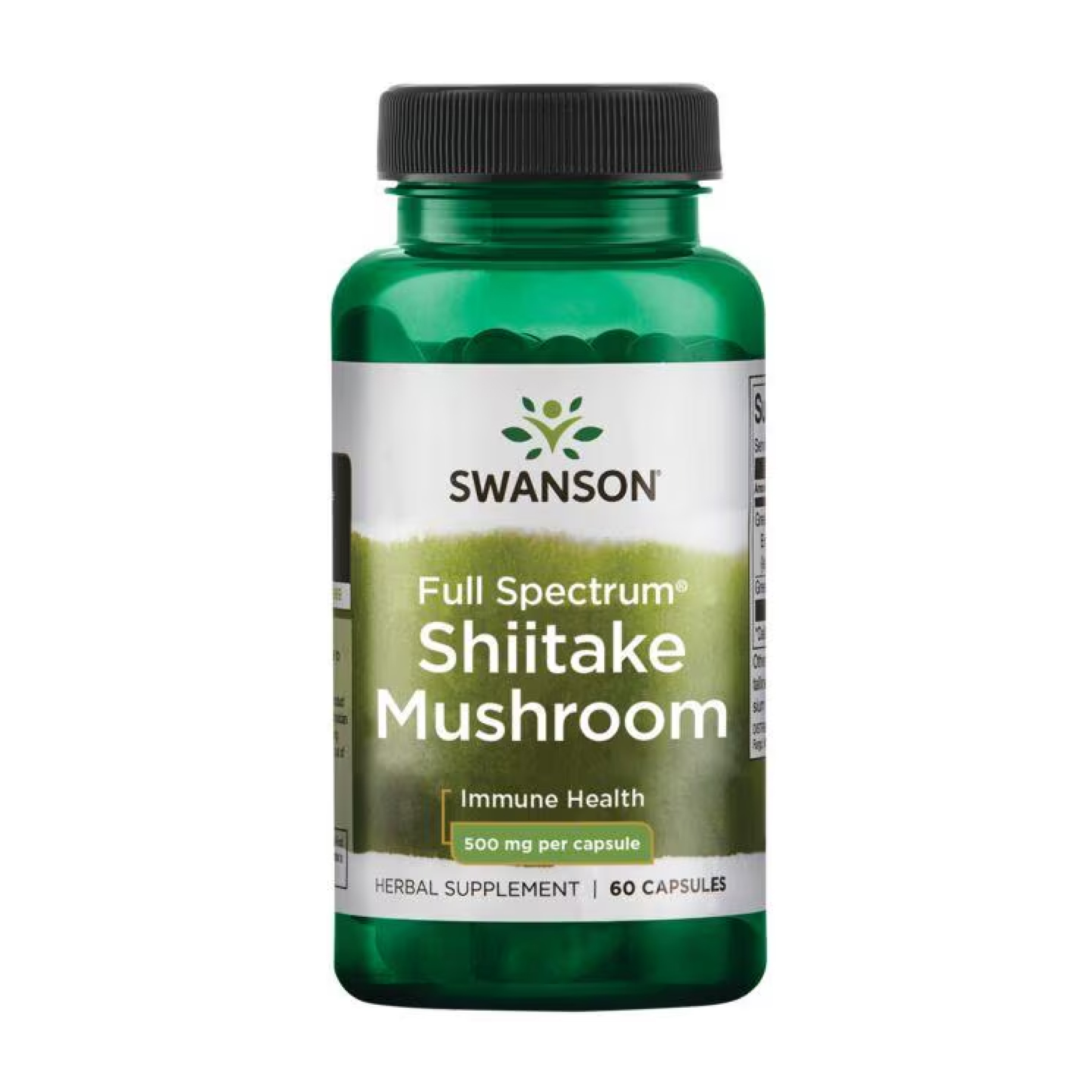 Full Spectrum Shiitake Mushroom 500mg - 60 caps