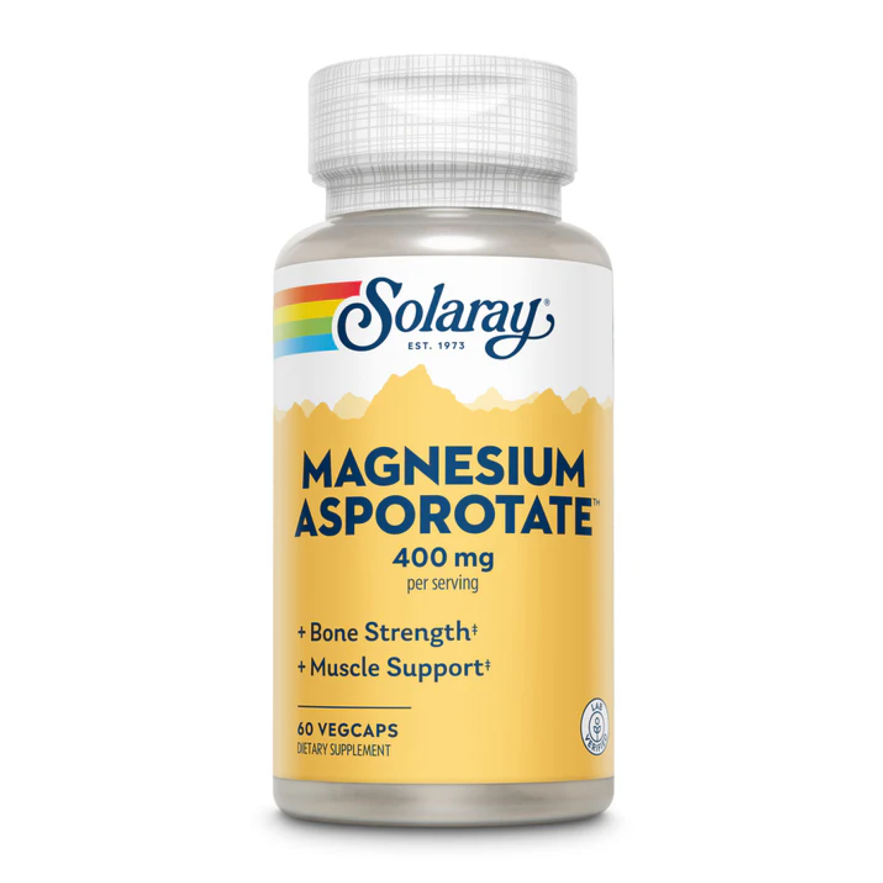 Magnesium Asporotate 400mg - 60 vcaps