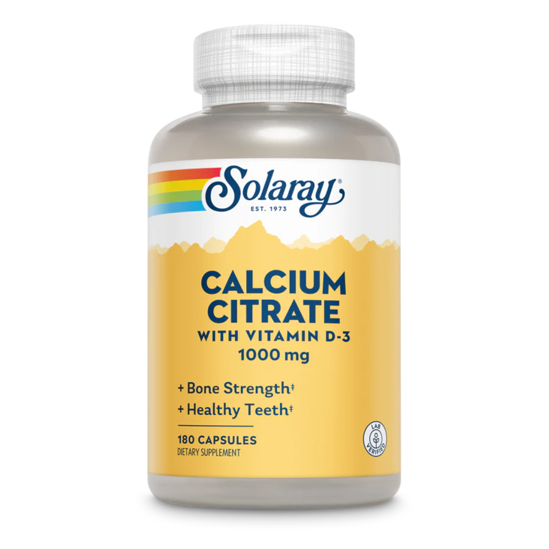 Calcium Citrate w/Vit D-3 1000mg - 180 caps