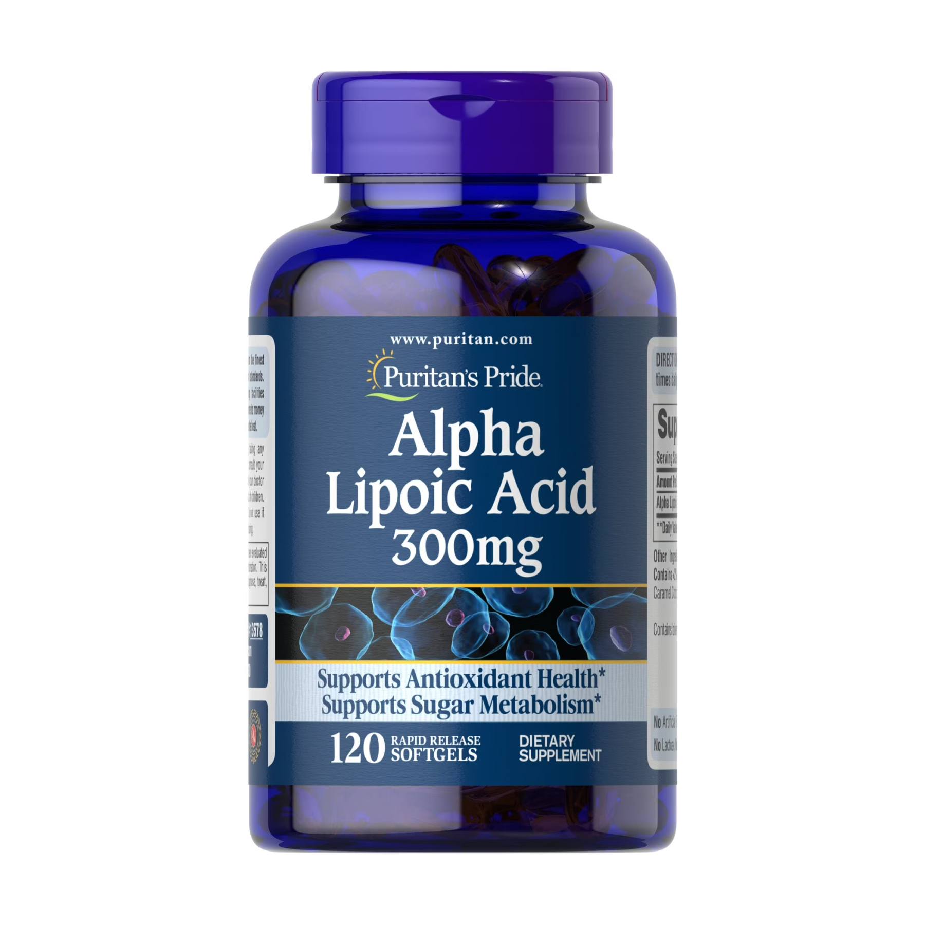 Alpha Lipoic Acid 300 mg - 120 softgels