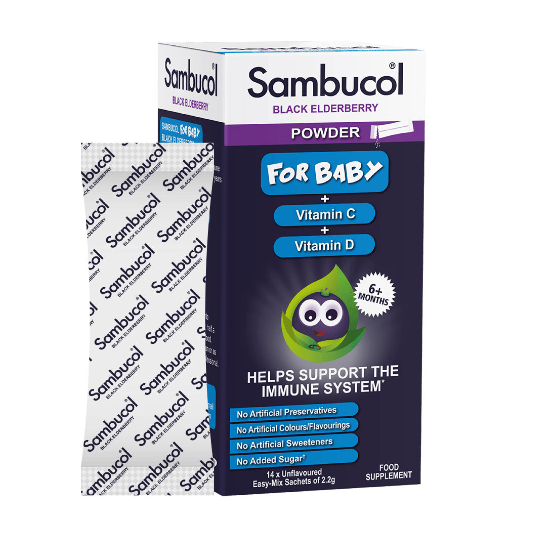 For Baby Powder - 14 sachets (До 11.24)