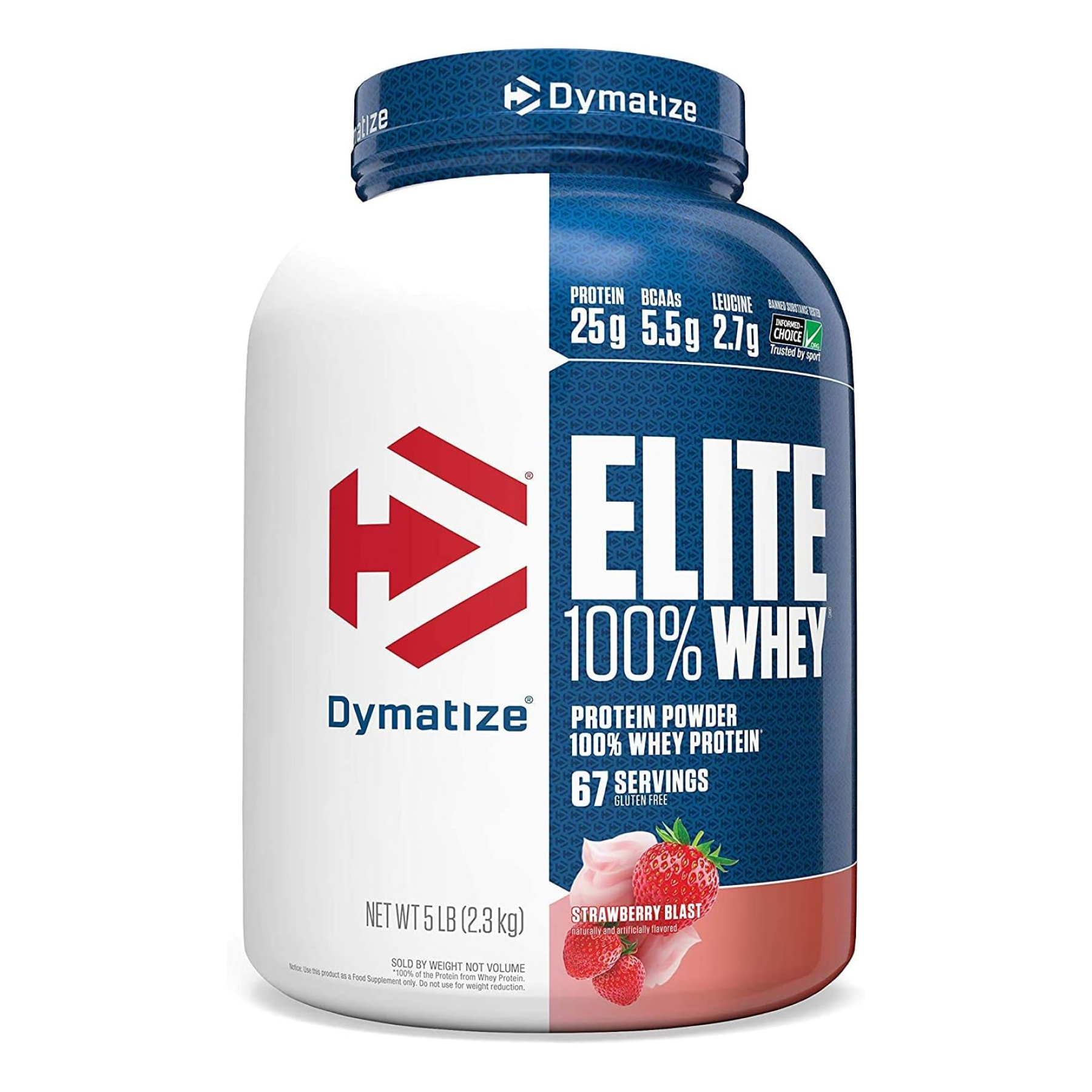 Elite 100% Whey - 2170g Strarwberry Blast