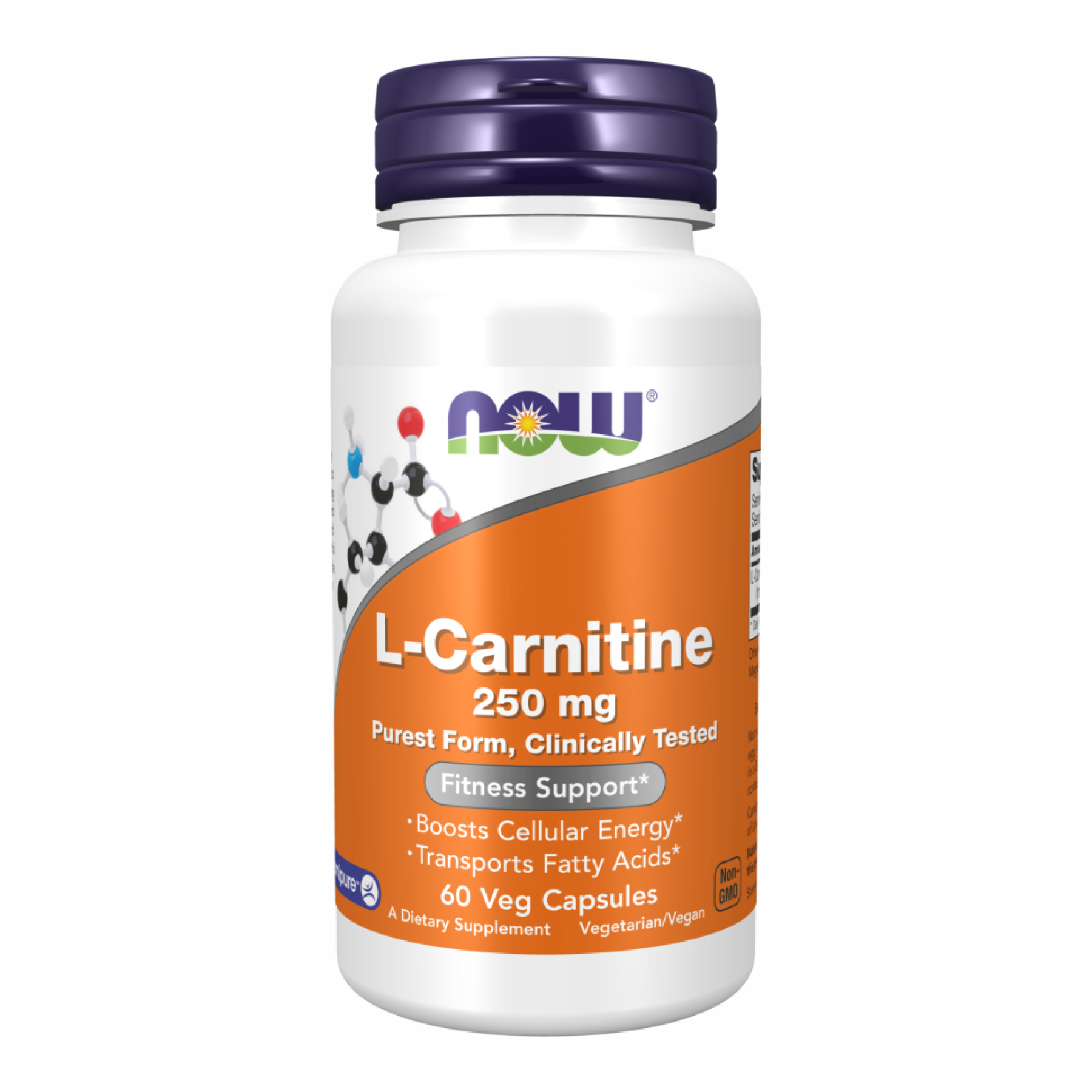 L-Carnitine 250mg - 60 vcaps