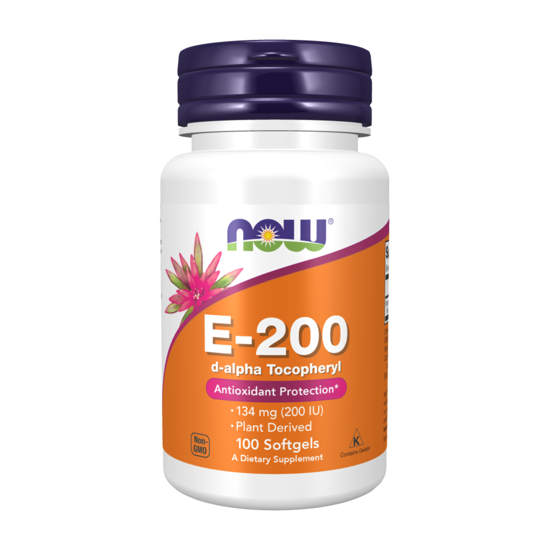 Vitamin E-200 D-Alpha Tocopheryl - 100 softgels