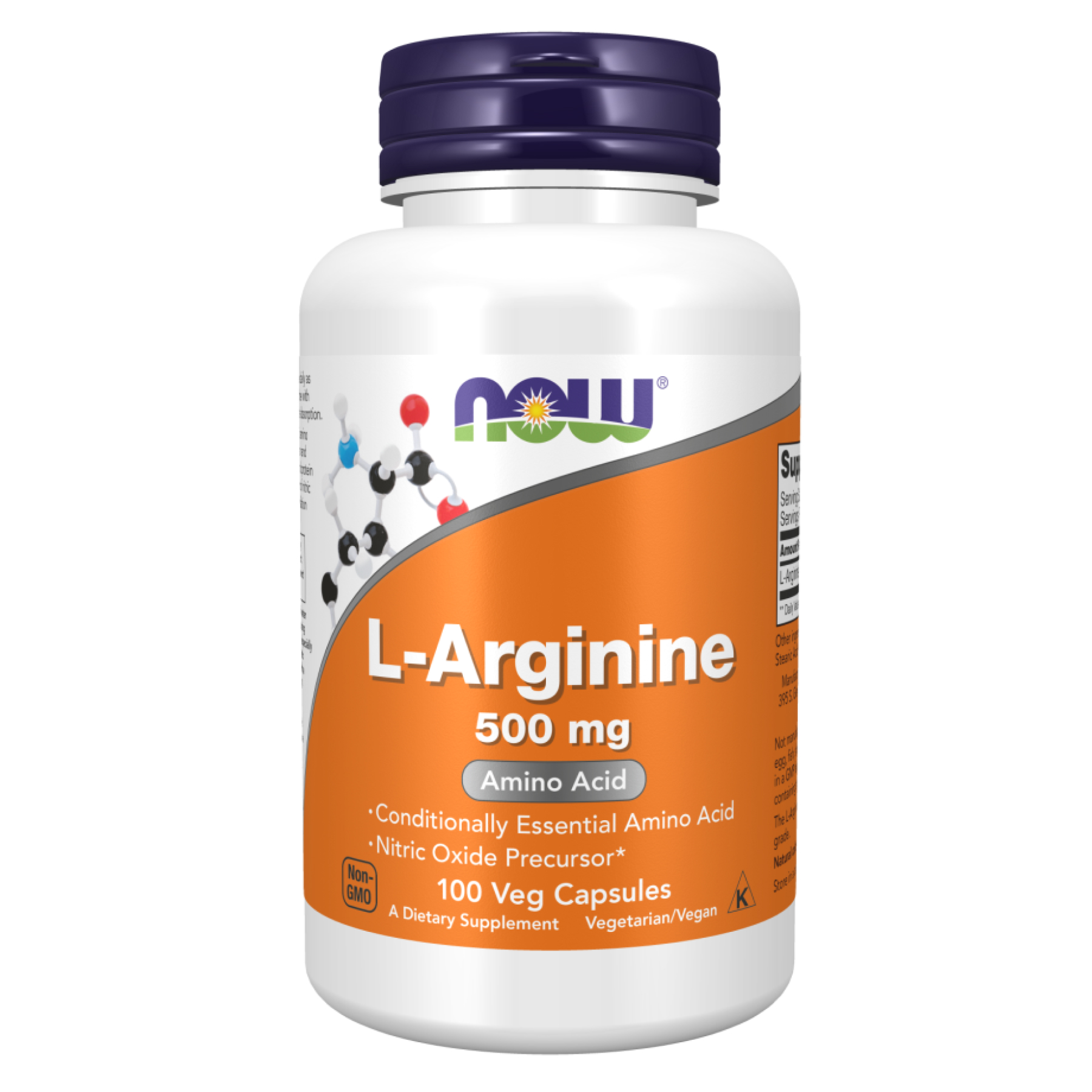 L-Arginine 500mg - 100caps