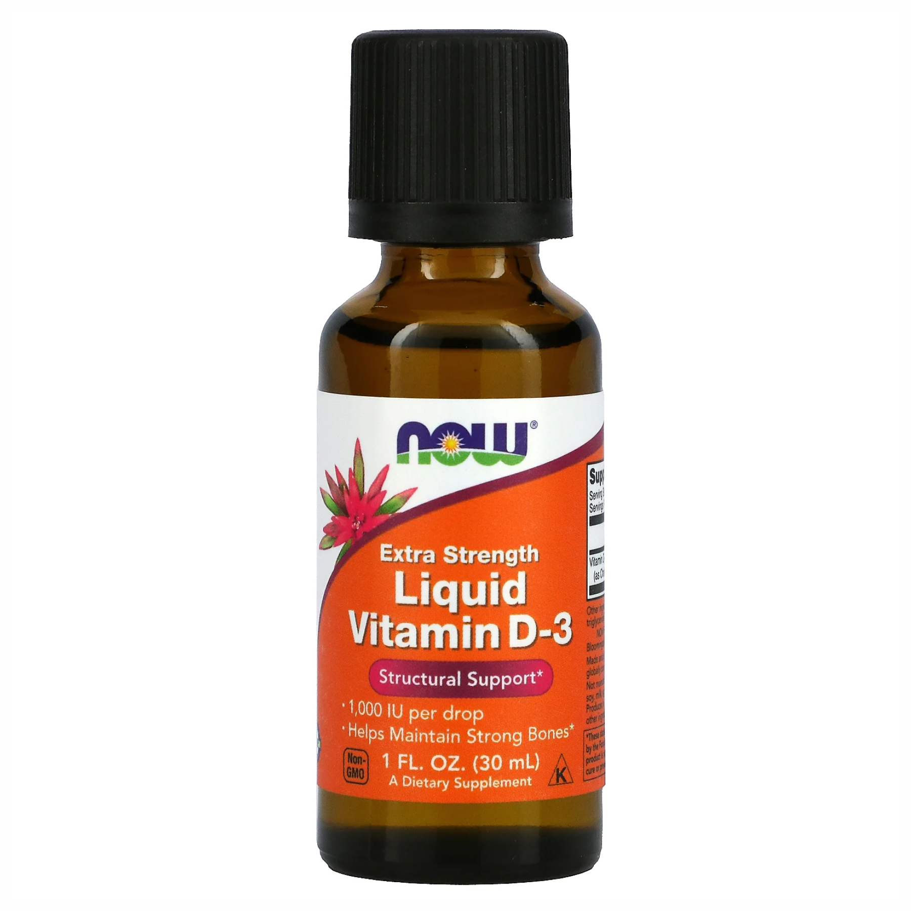 Liquid Vitamin D-3 - 30ml (1fl oz)