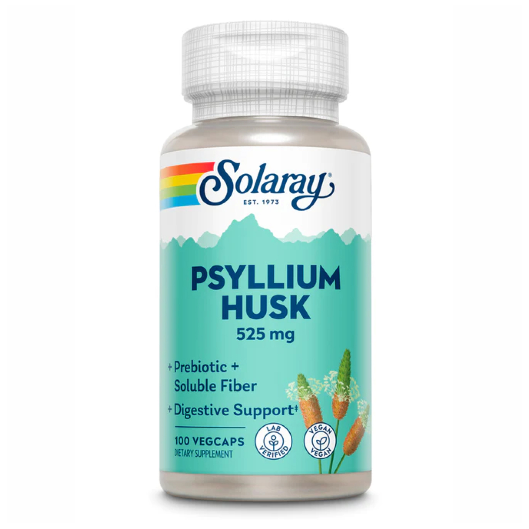 Psyllium Husk 525mg - 100 vcaps