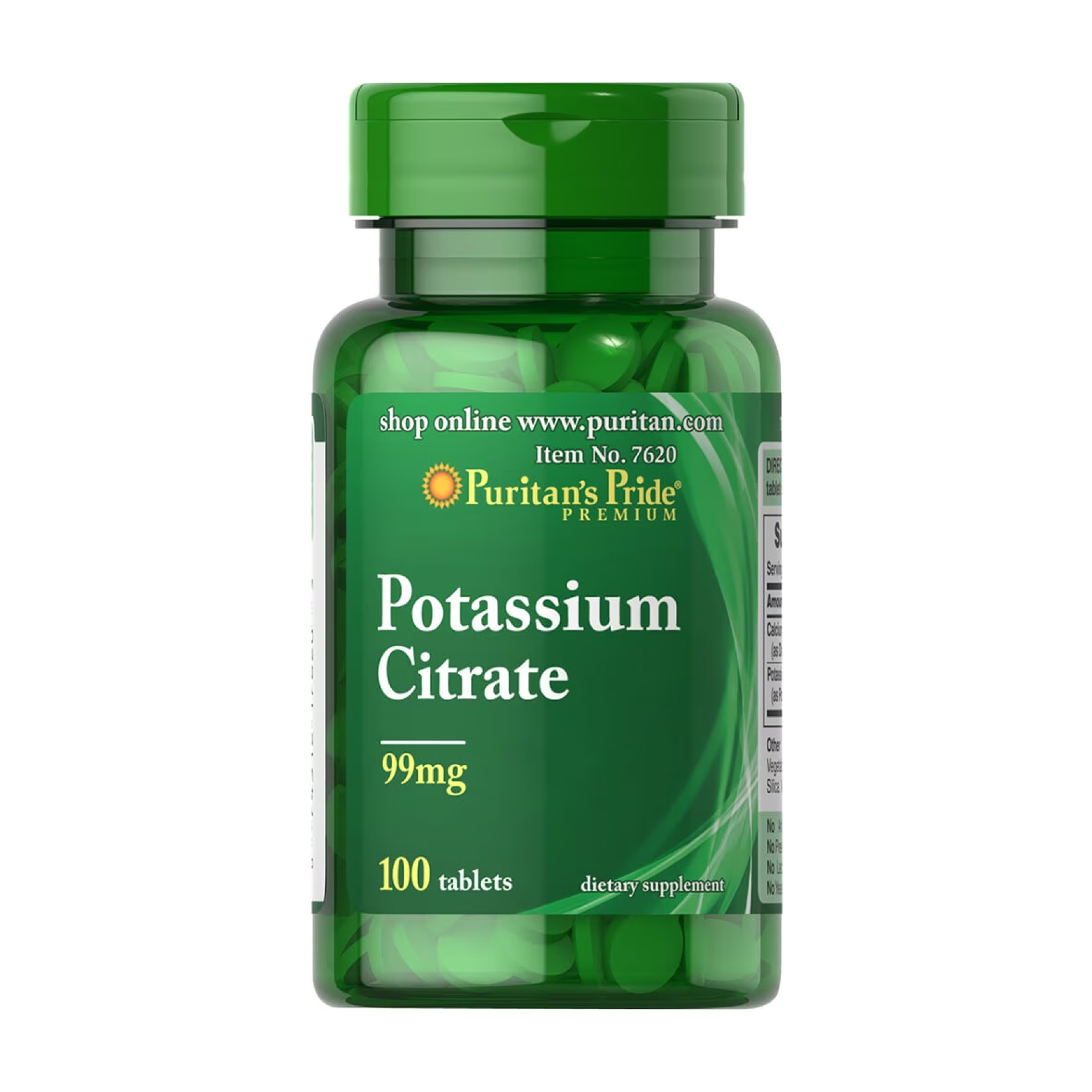 Potassium Citrate 99mg - 100 caps