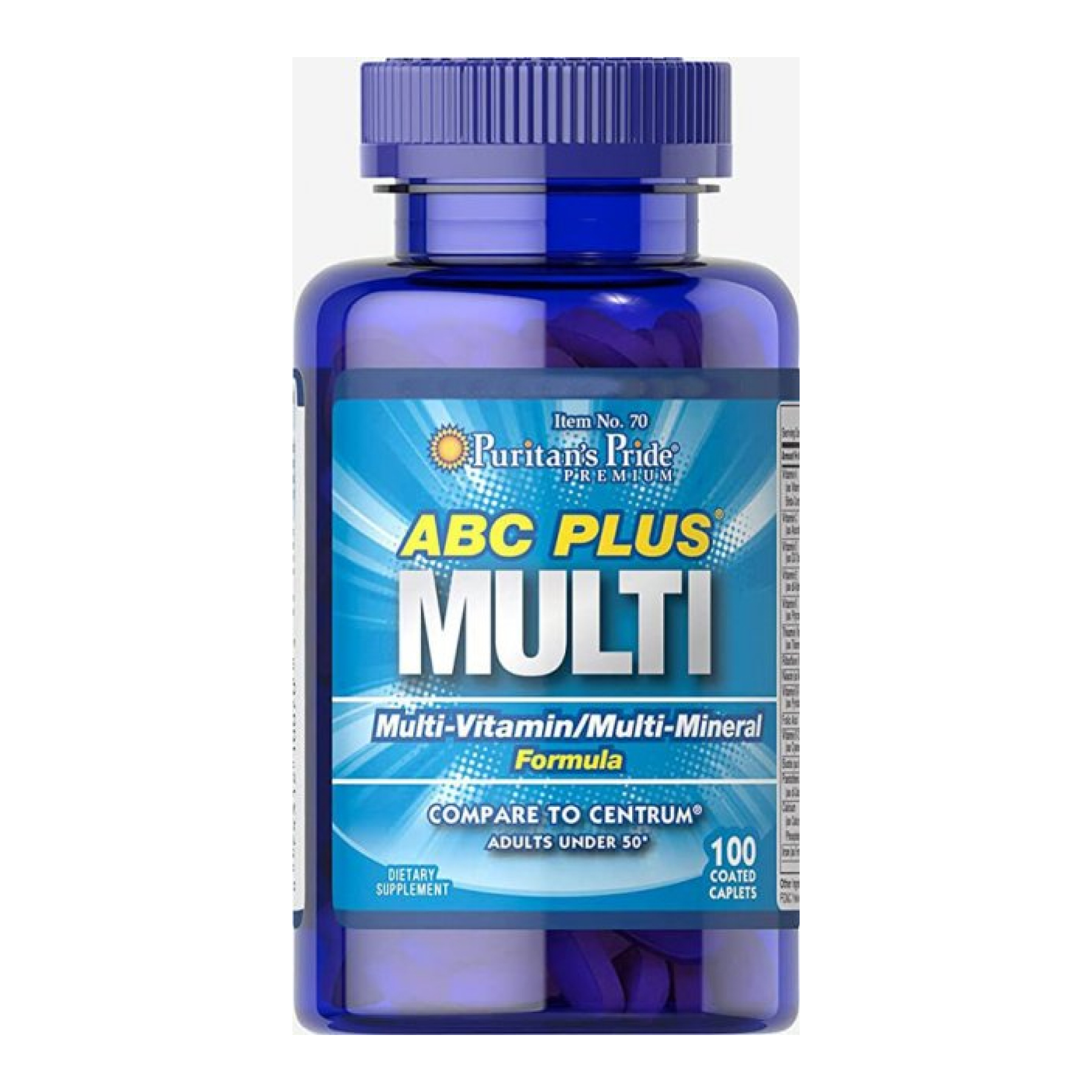 ABC Plus Multivitamin and Multi-Mineral Formula - 100 Caplets