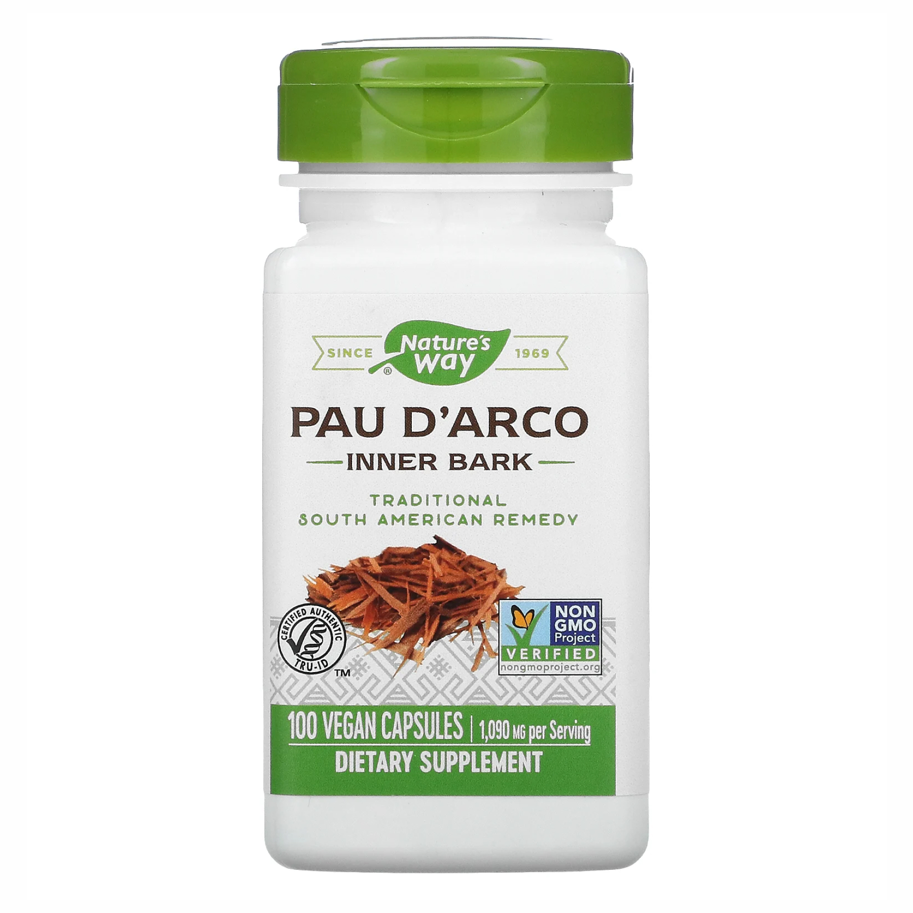 Pau D'Arco Inner Bark - 100 vcaps