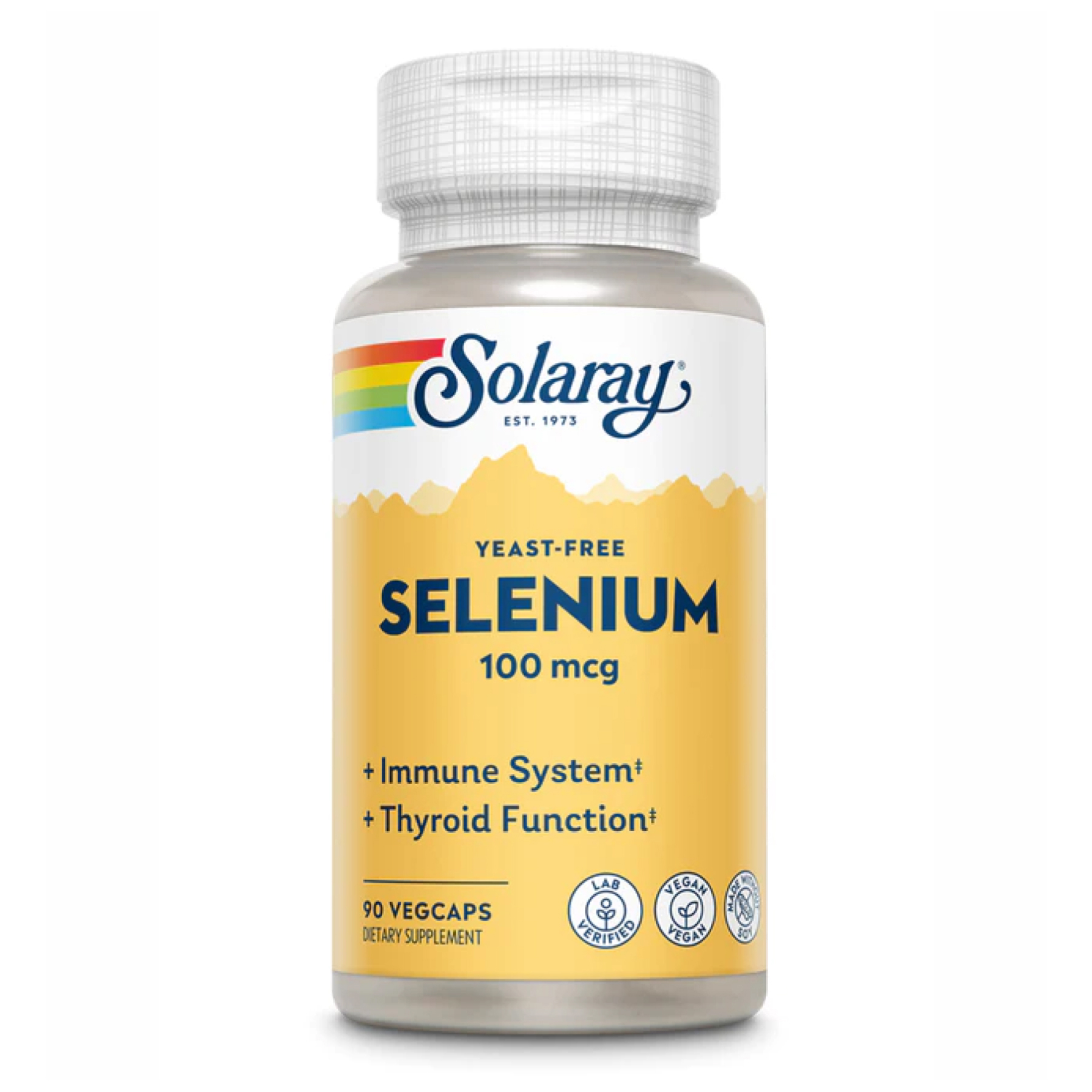 Selenium Yeast Free 100mcg - 90 vcaps