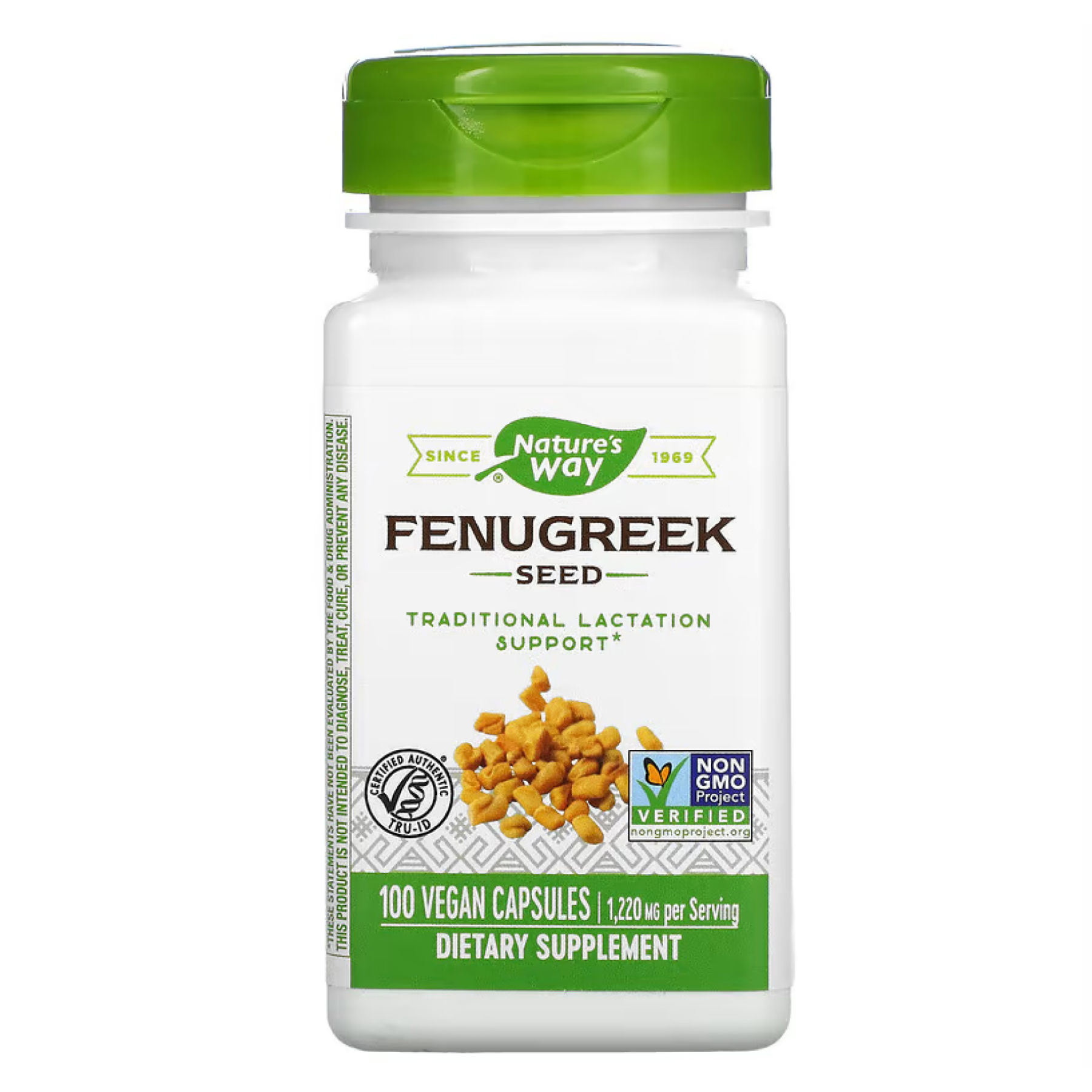 Fenugreek Seed - 100 vcaps