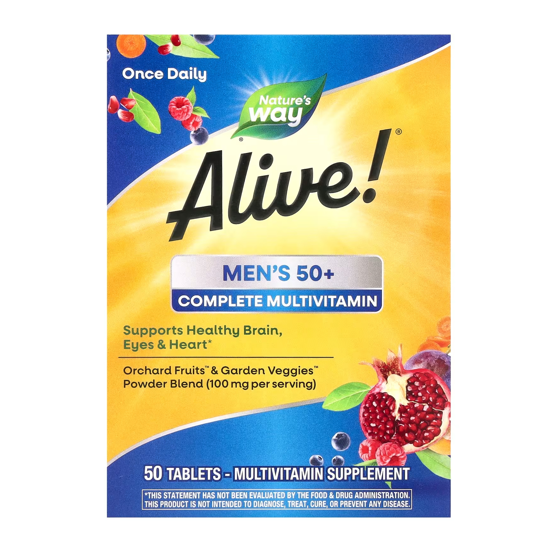 Men's 50+ Complete Multivitamin - 50 tabs