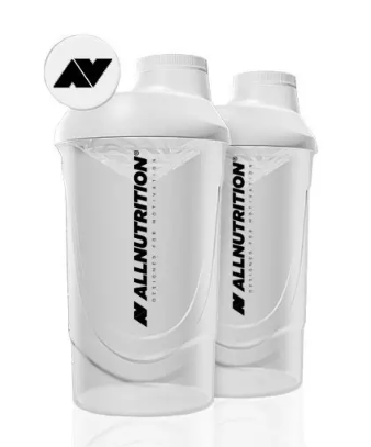 Shaker - 600ml Opal White 2LOGO