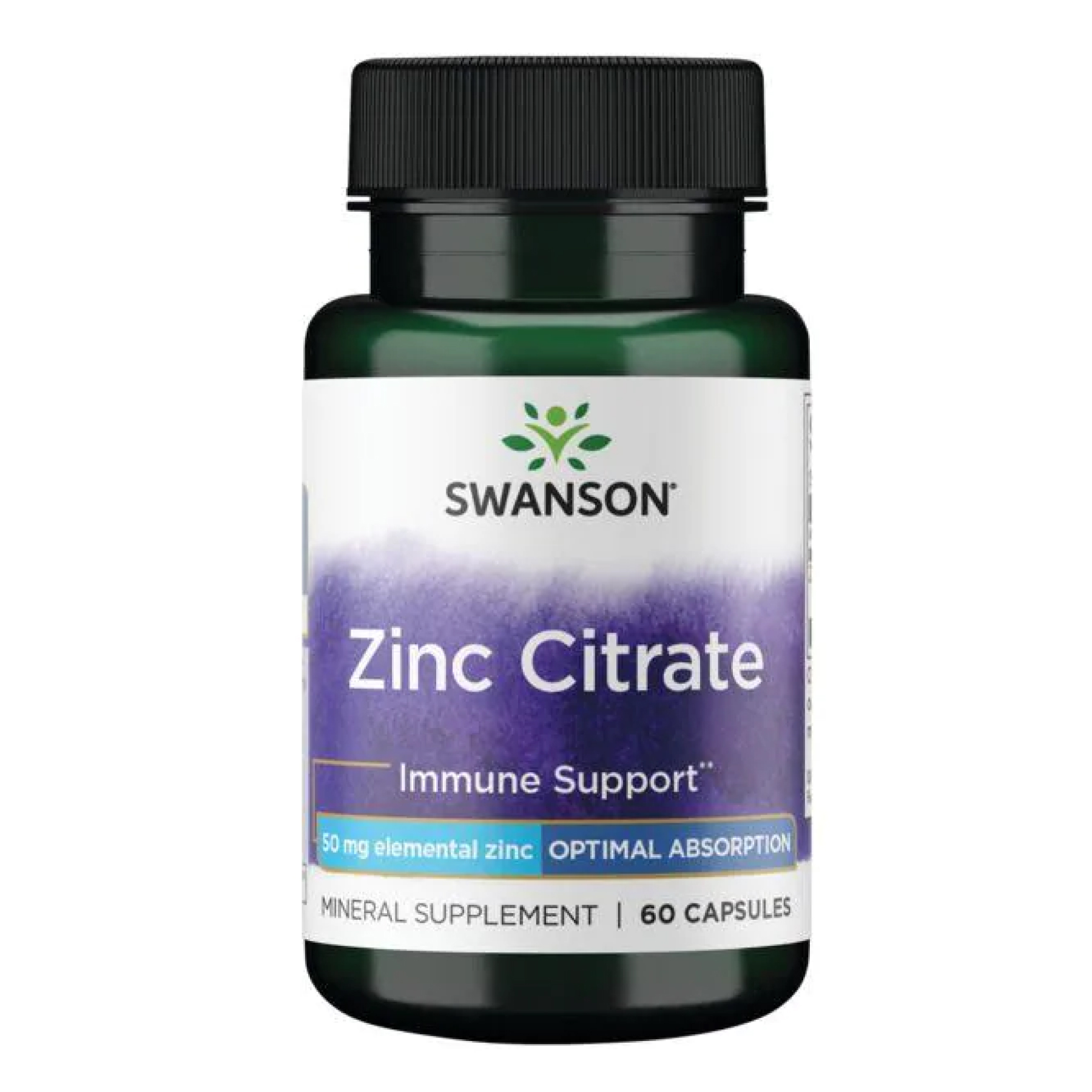 Zinc Citrate 50mg - 60caps