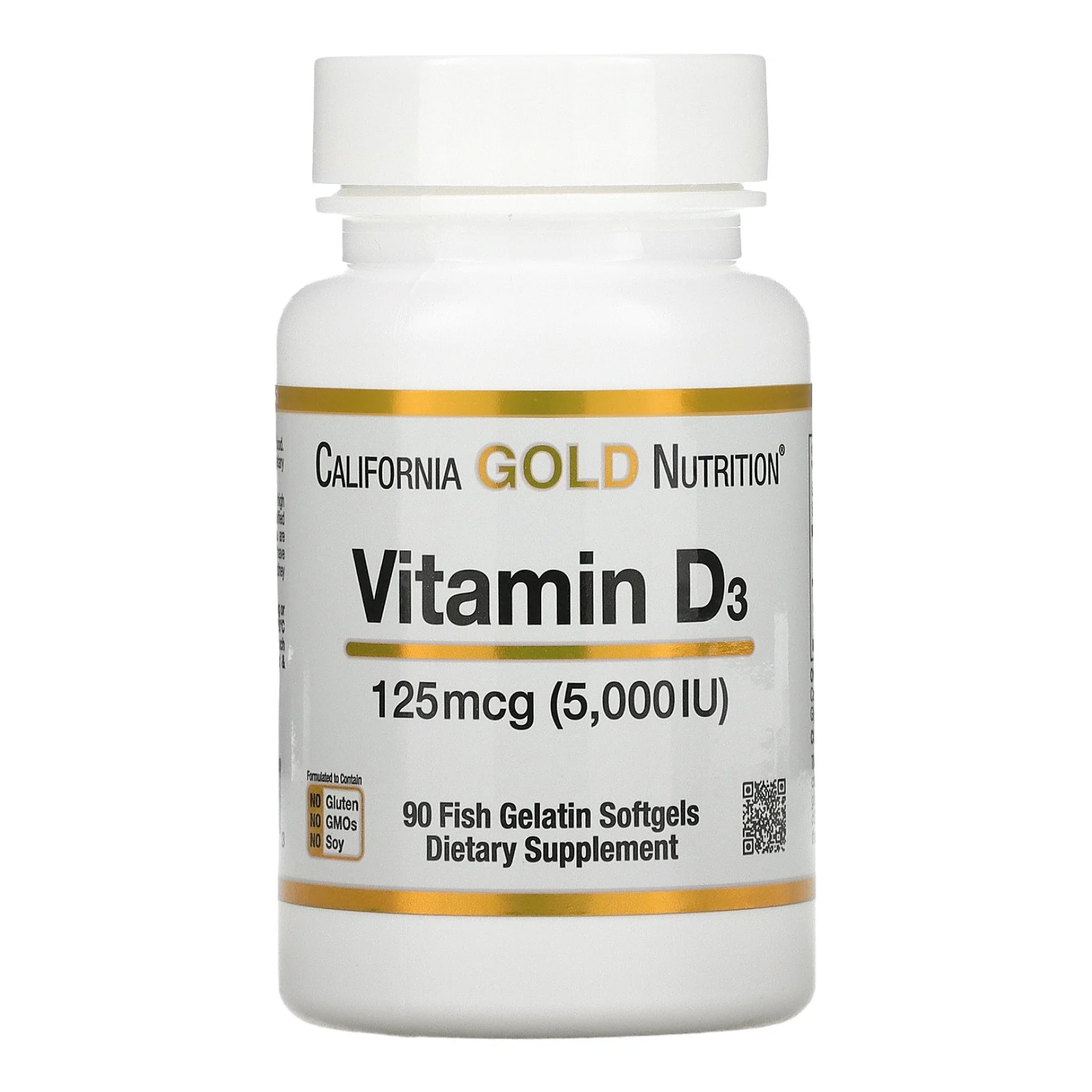 Vitamin D3 125mcg(5000IU) - 90soft