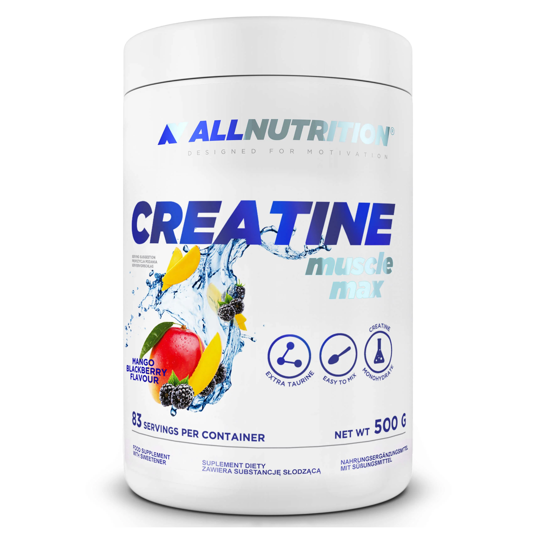 Creatine Muscle Max - 500g Mango Blackberry