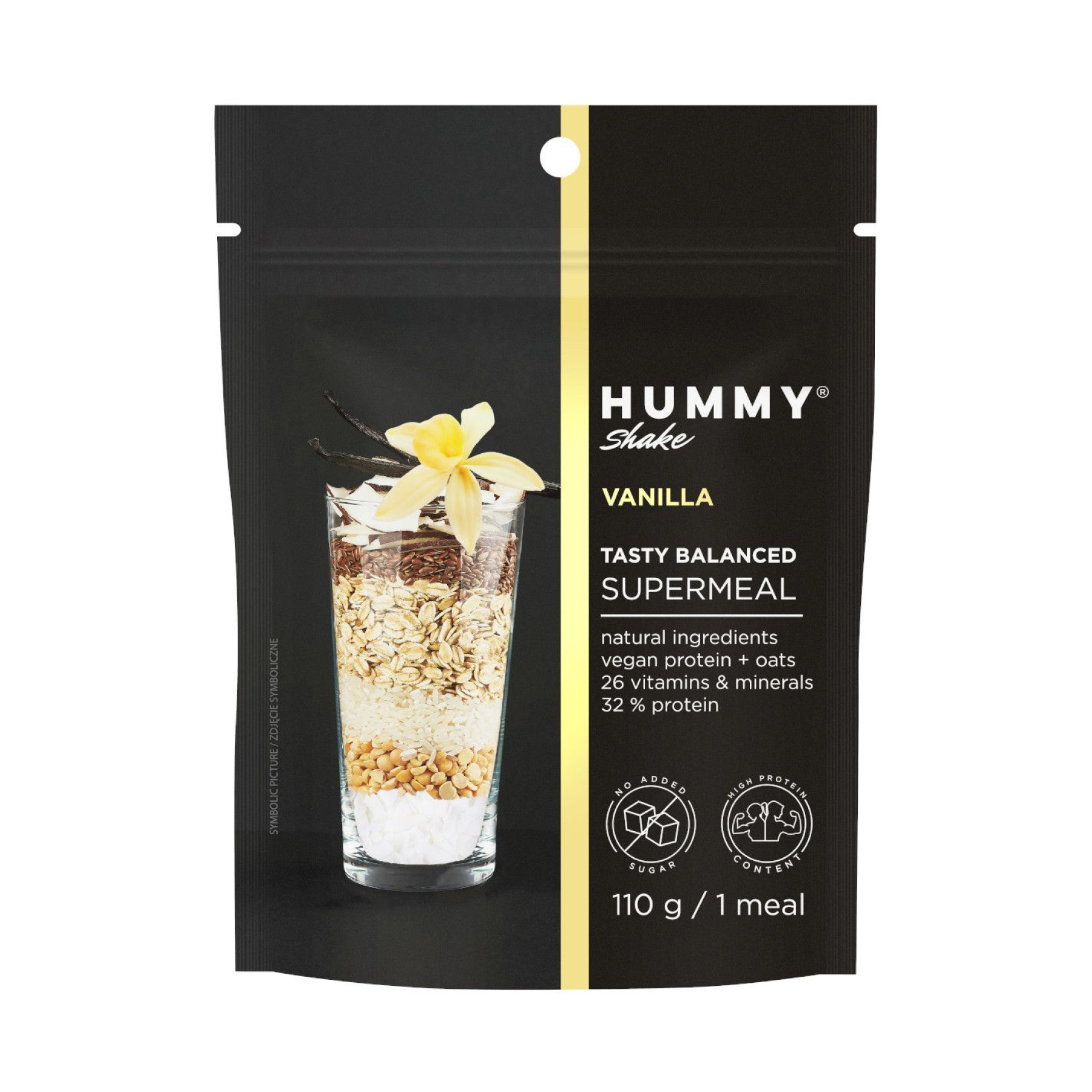 Hummy Shake Tasty Balanced Supermeal - 110g Vanilla