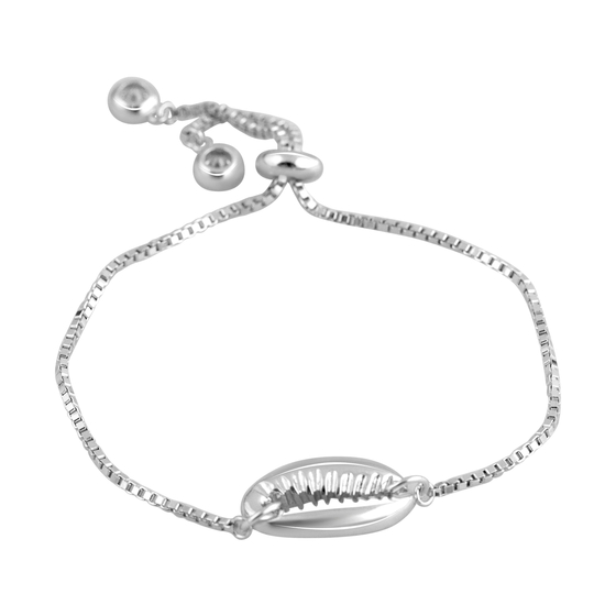 Серебряный браслет Tiva с фианитами, вес изделия 5,85 гр (2115649) adjustable размер